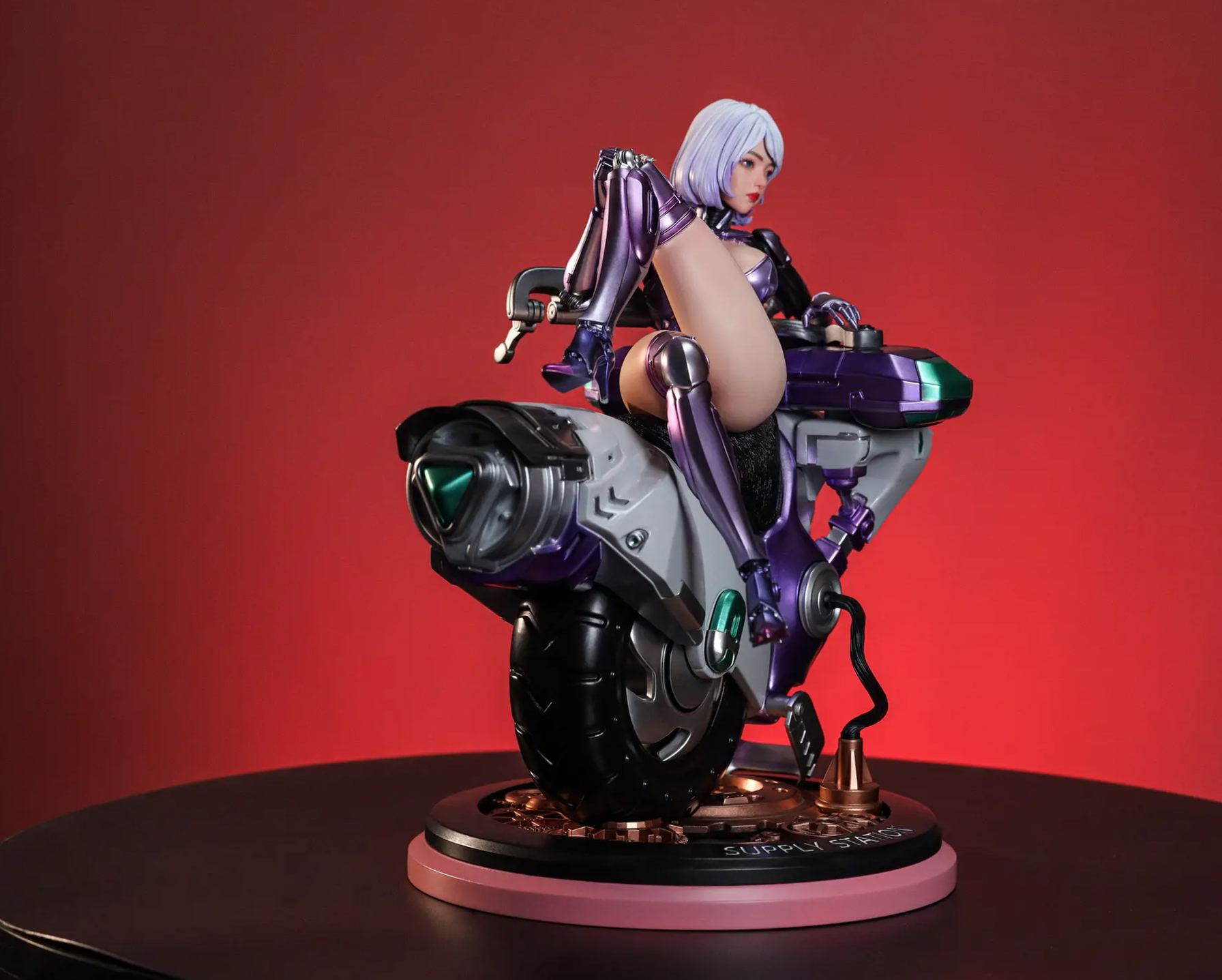 Tking Studio - Lucy GK White Model Cyberpunk: Edgerunners Statue 
