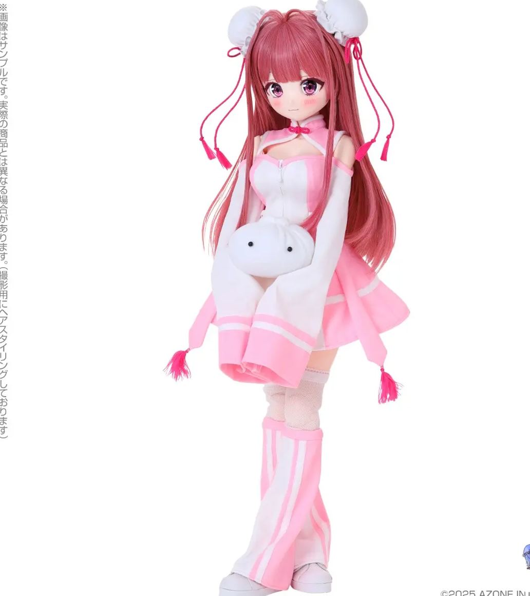 AZONE Studio - AOD529-KAB X KLP Poe-Poe × Alice Collection Petite Tao-Tao Chinese Bun Girl! Statue (Licensed)