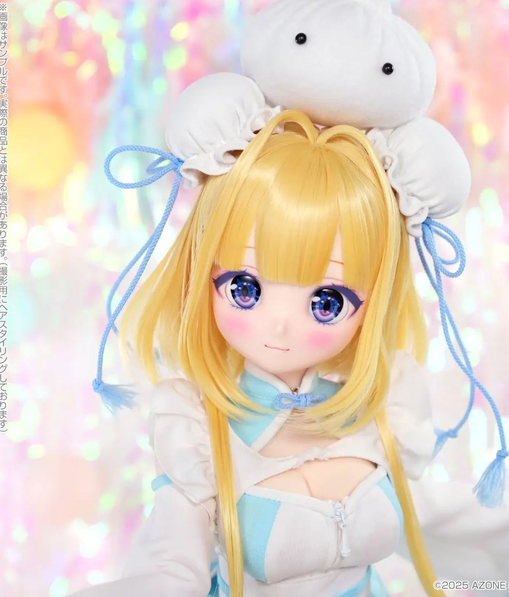 AZONE Studio - AOD529-KAB X KLP Poe-Poe × Alice Collection Petite Tao-Tao Chinese Bun Girl! Statue (Licensed)