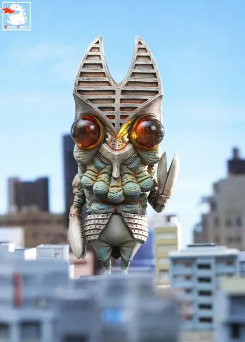 KAIJUU TANDO Studio - Alien Baltan X Zetton X Alien Metron Ultraman Statue