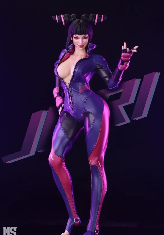 STAR MAN Studio - 1/6 Juri Action Figure MS-016 Street Fighter Statue 