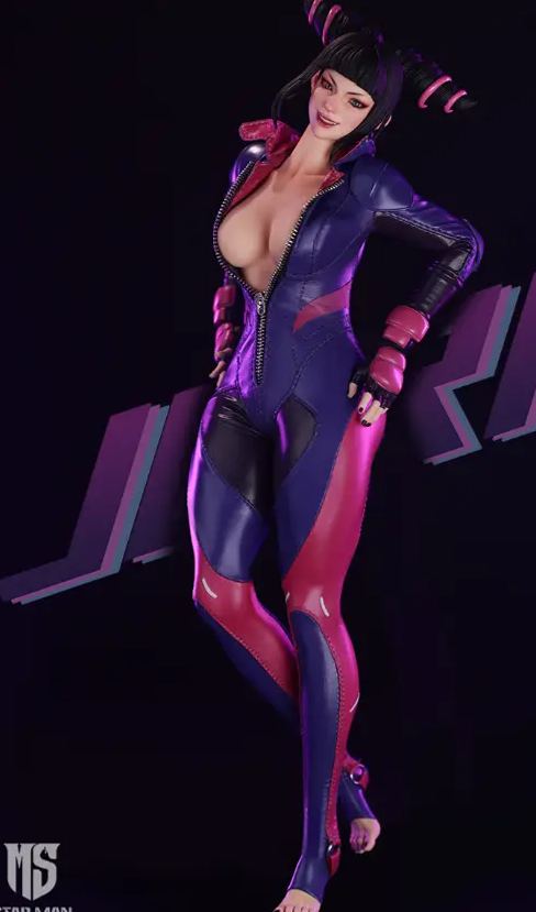 STAR MAN Studio - 1/6 Juri Action Figure MS-016 Street Fighter Statue 