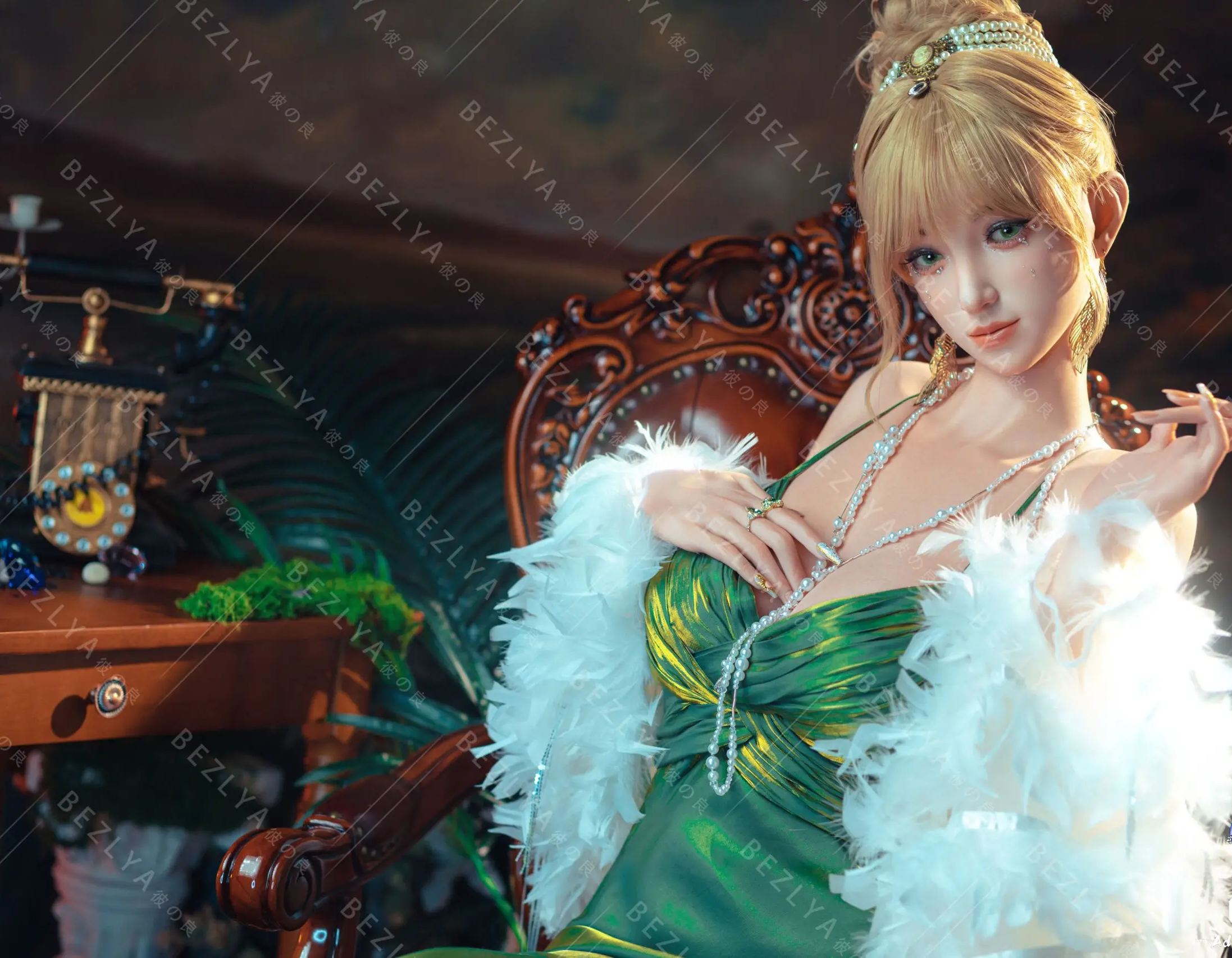 Bezlya - Baizhi ULTRA Makeup 1/1 Scale Silicone Doll (Licensed)Statue 