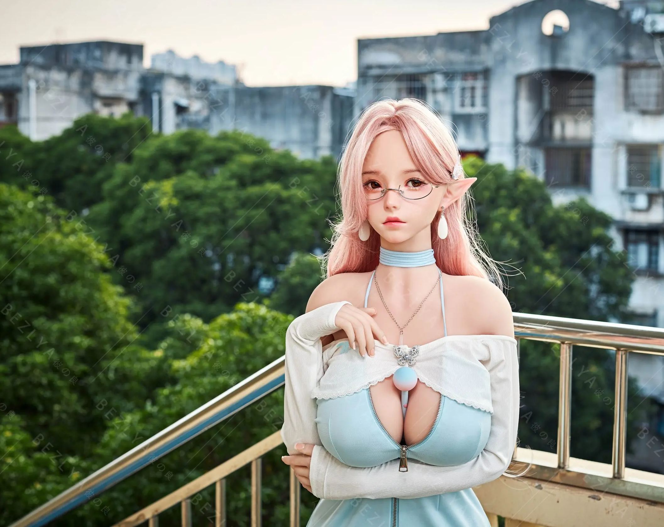 Bezlya - Kalia No.3 Makeup 1/1 Scale Silicone Doll (Licensed) Statue 