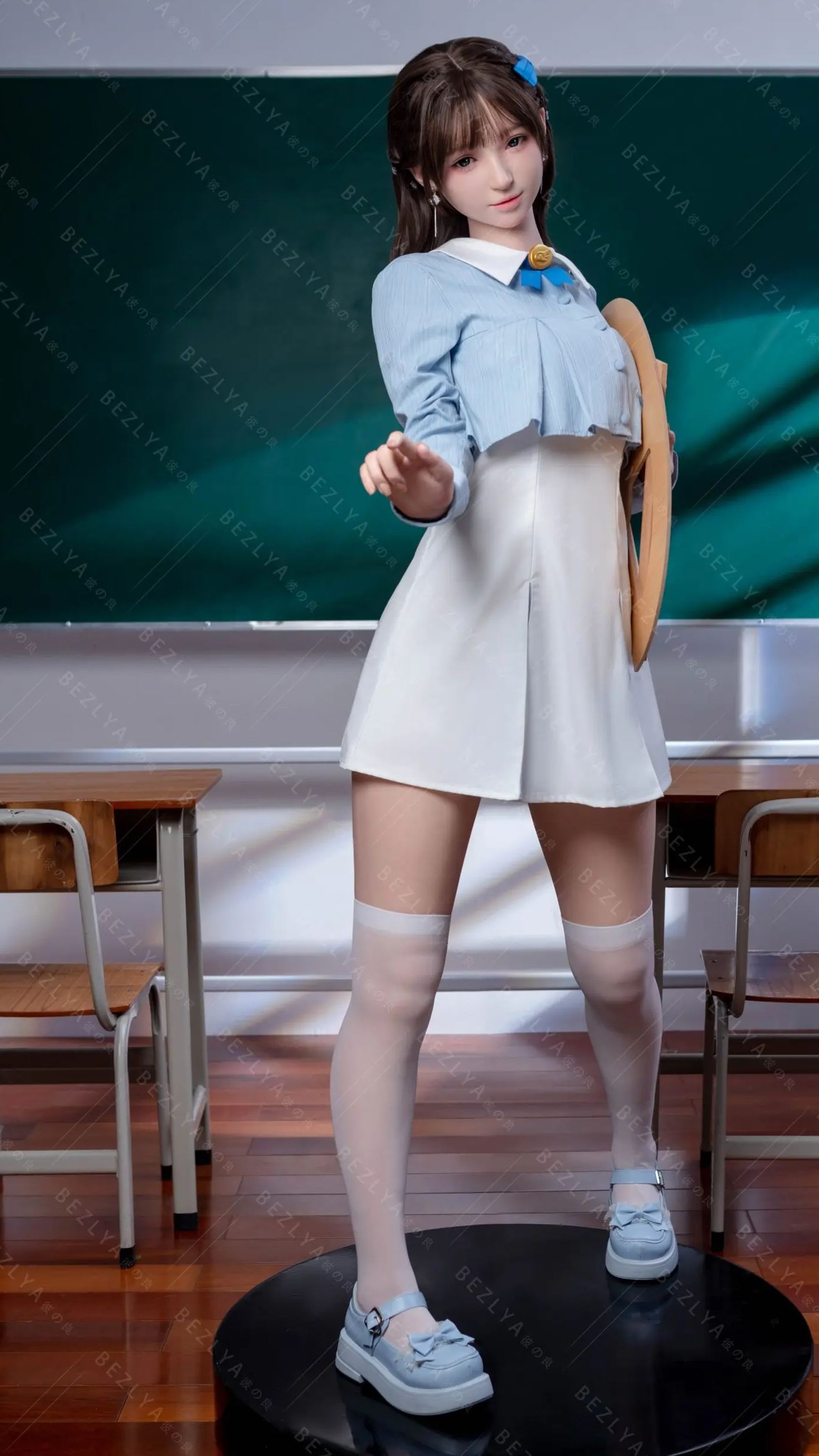 Bezlya - Sakurai Nene (Real Person Collaboration Version) 1/1 Scale Silicone Doll (Licensed) Statue 