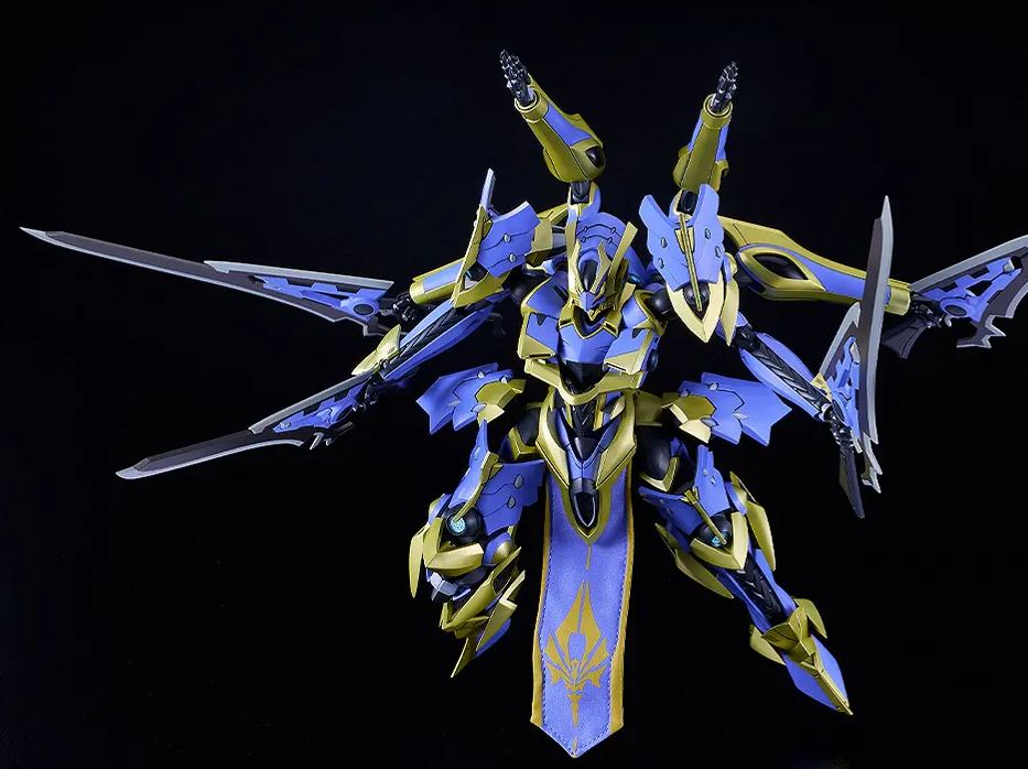 GSC - MODEROID DX-SCALE Knight's X Magic Ikaruga (Light Novel Ver.) X Magatsu-Ikaruga Plastic Model (Licensed)Statue 