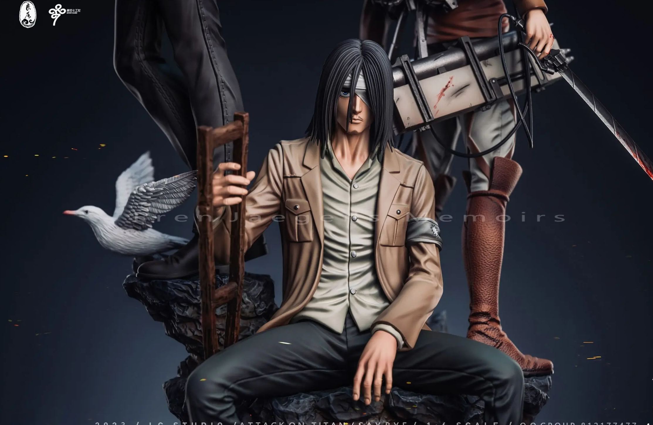 LC Studio - Attack on Titan Memories of Eren Statue 