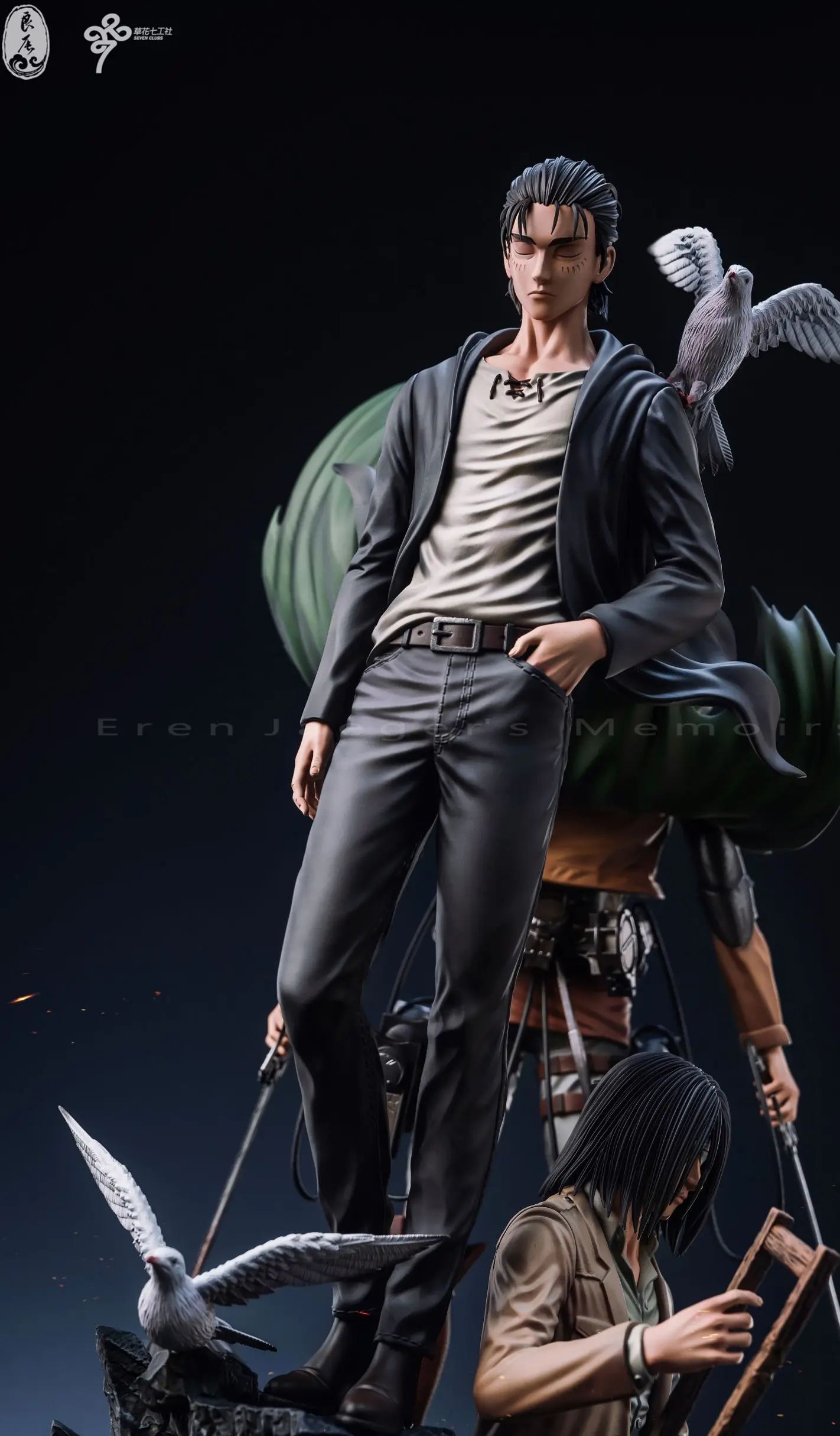 LC Studio - Attack on Titan Memories of Eren Statue 
