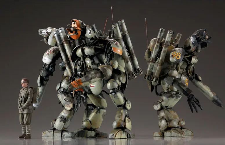 Kaiyodo - ARTPLA Maschinen Krieger Final Hund Set X Jerry Can Man 1/35 Plastic Model Action Figure (Licensed)