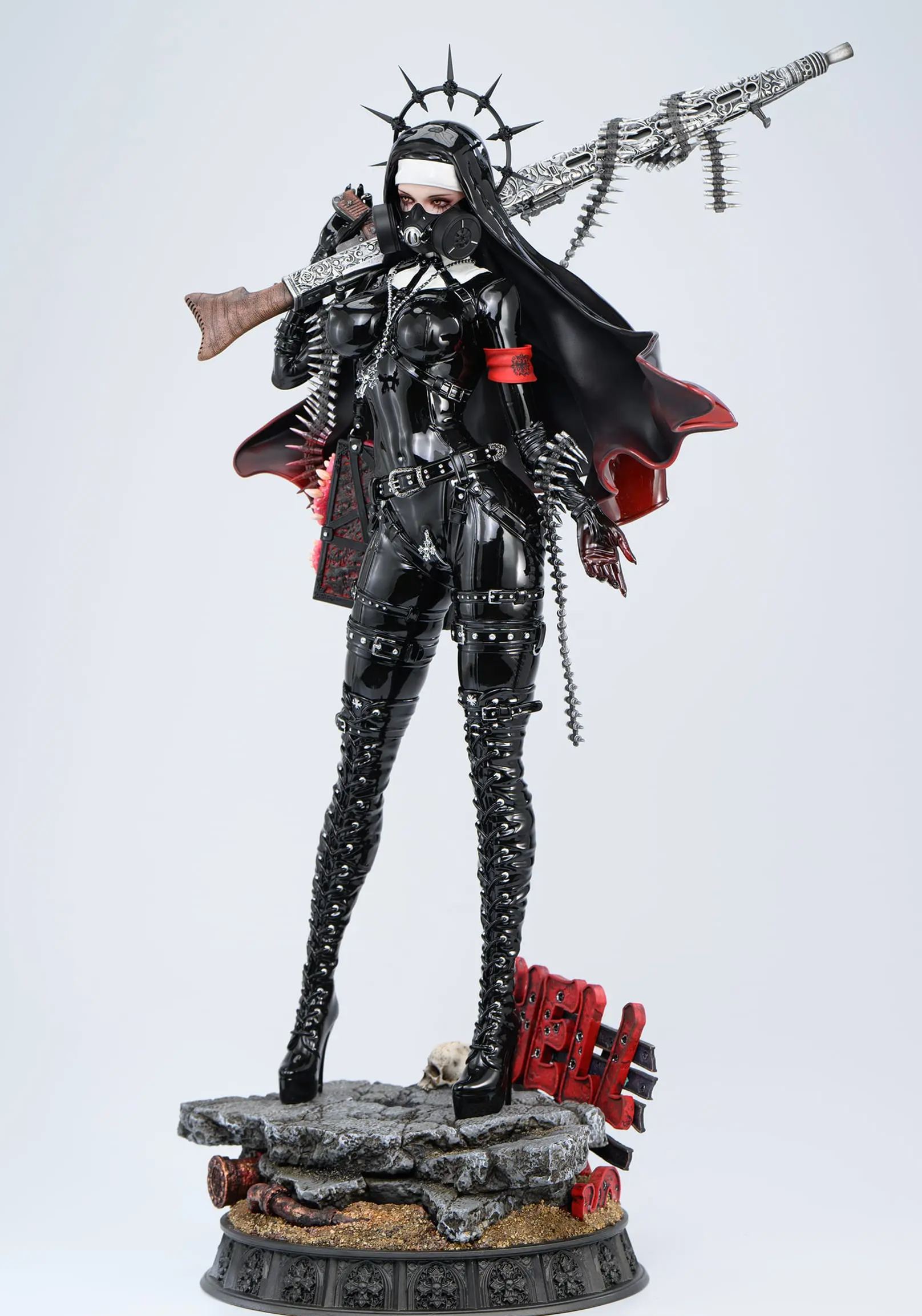UMBAR LOTUS Studio - "Bullet-hexe" Magdalena 1/4 Statue (Licensed)Statue 