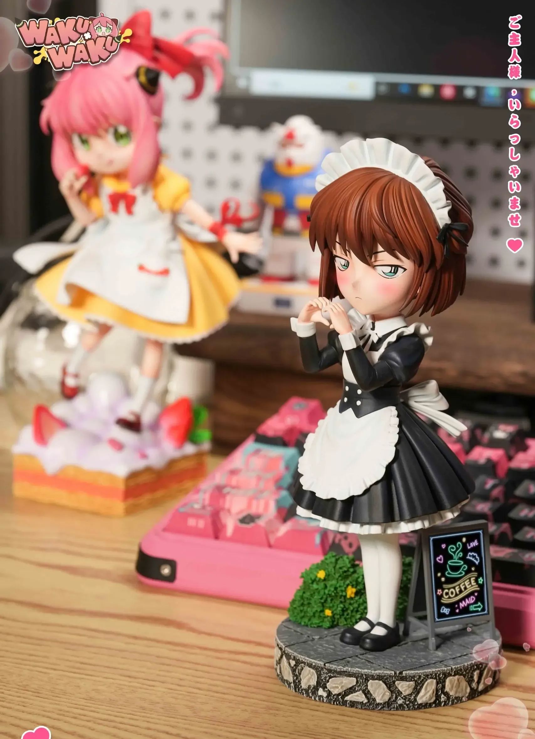 WakuWaku Studio - Maid Ai Haibara Detective Conan Statue 