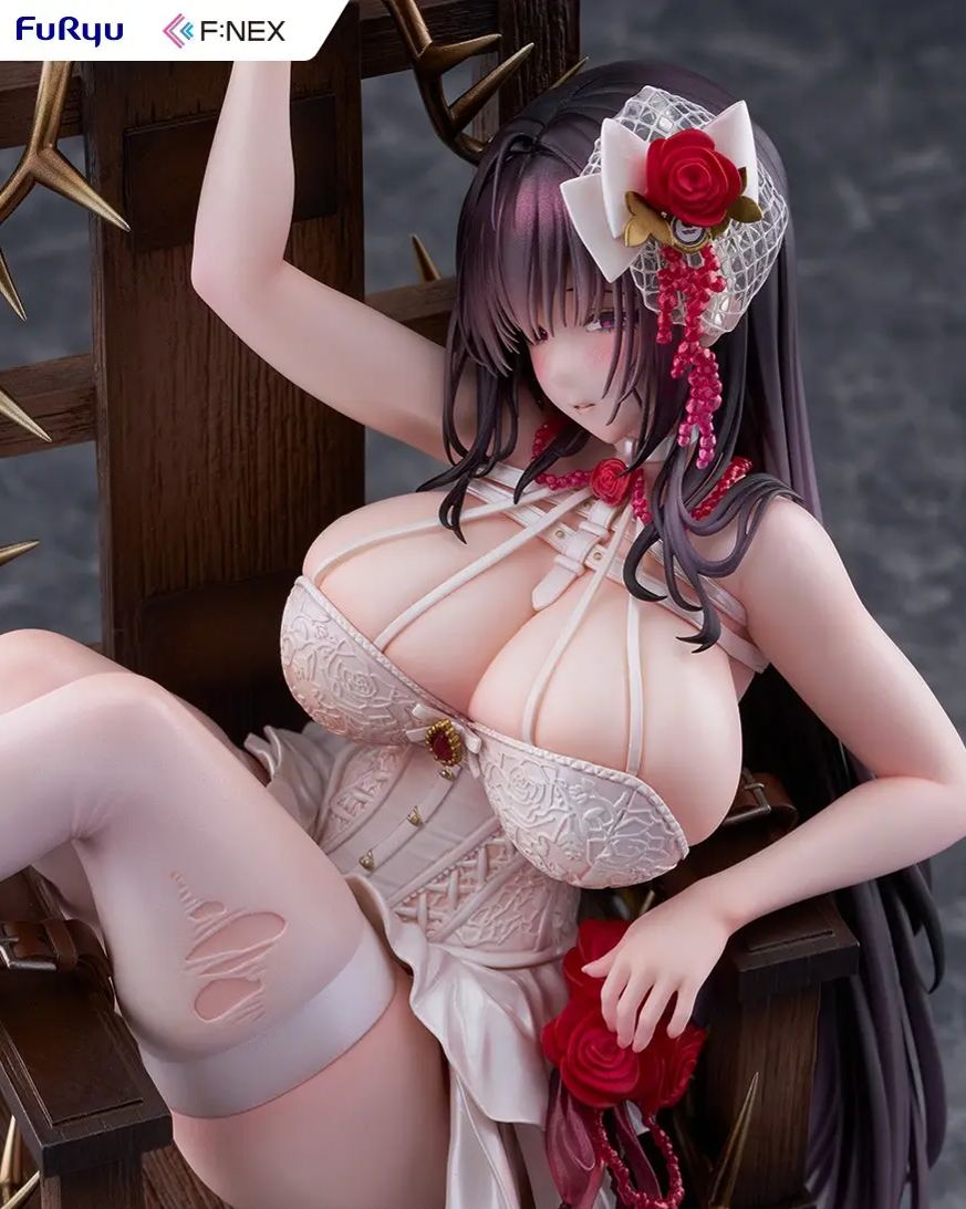 FURYU X F:NEX - Goddess of Victory: Nikke Mihara Bonding Chain Pain Eater 1/7 Figure (Licensed)Statue 