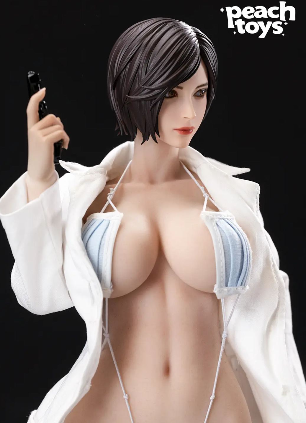 Peach Toys Studio - Ada Wong Biohazard Virus Protection Suit Set Resident Evil PEA001 Statue 