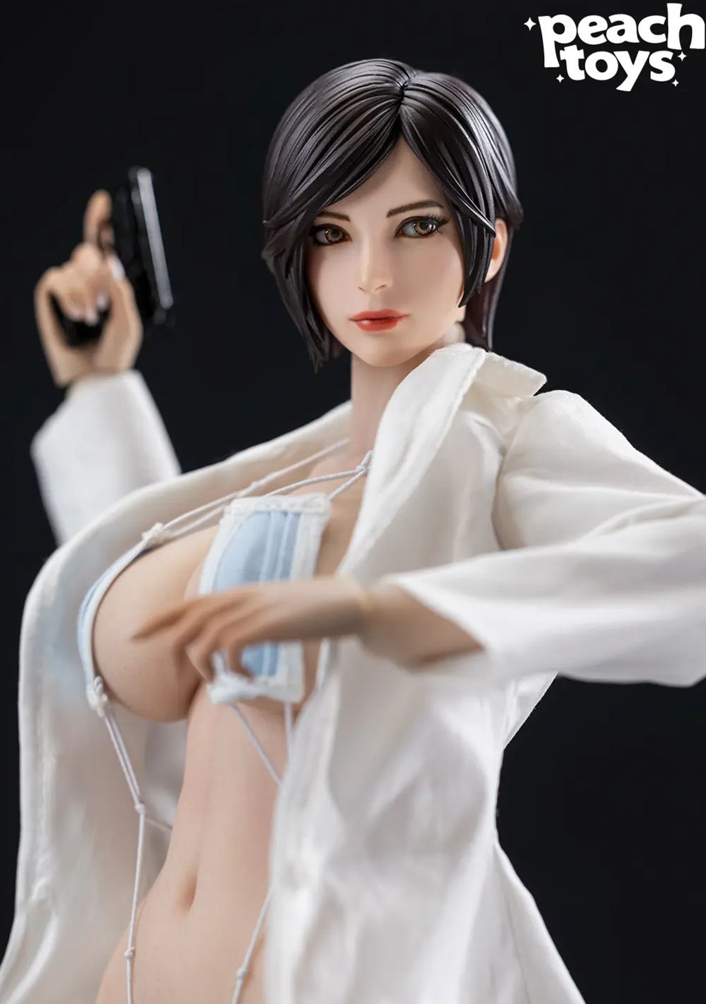 Peach Toys Studio - Ada Wong Biohazard Virus Protection Suit Set Resident Evil PEA001 Statue 