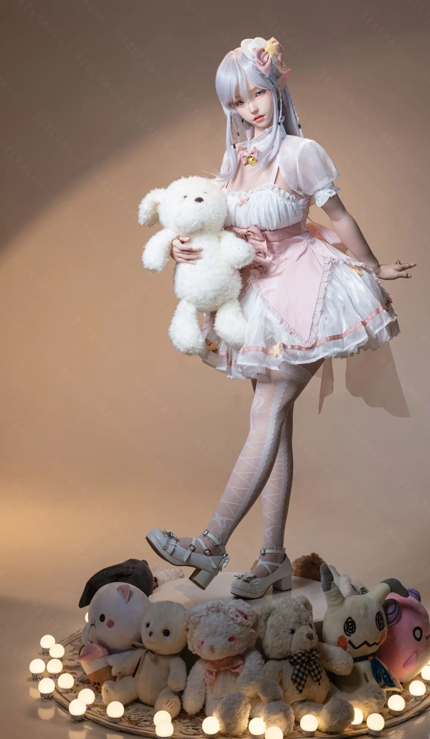 Bezlya - Mute Elf - Kalia - ULTRA Makeup 1/1 Scale Silicone Doll (Licensed)Statue 