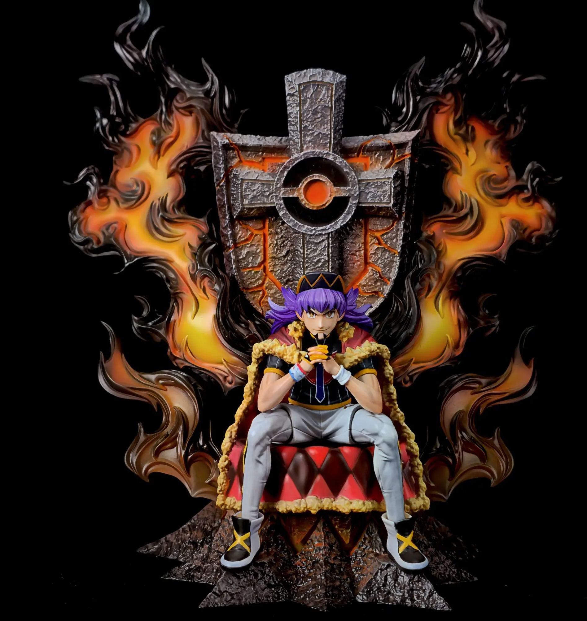 LV.100 Studio - Eight Master Throne Series 01 Leon Pokemon Statue