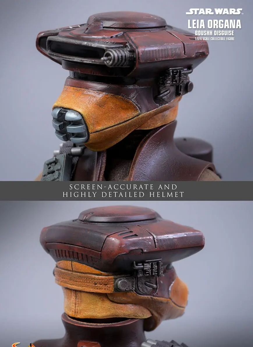Hottoys - Star Wars: Return of the Jedi Leia Organa (Boushh Disguise) 1/6th scale Collectible Figure MMS854 (Licensed)