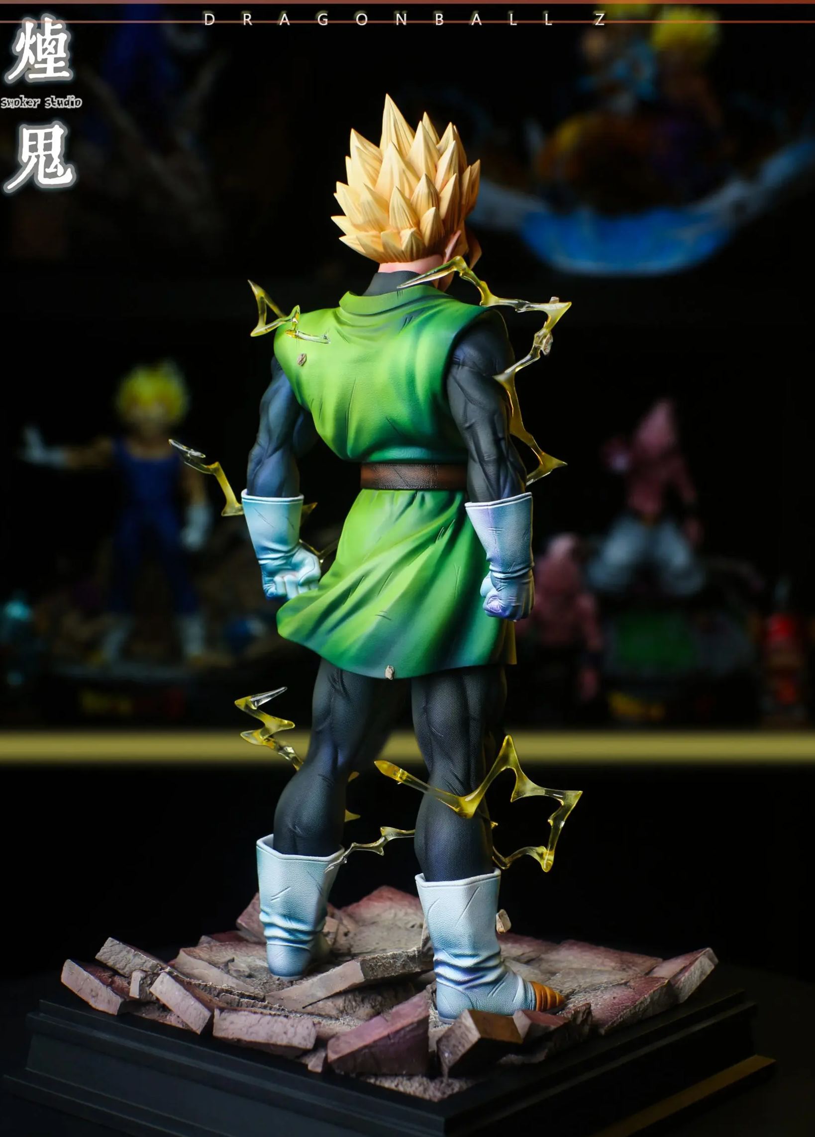 SMOKER Studio - Green Gi Teen Gohan Dragon Ball Statue 