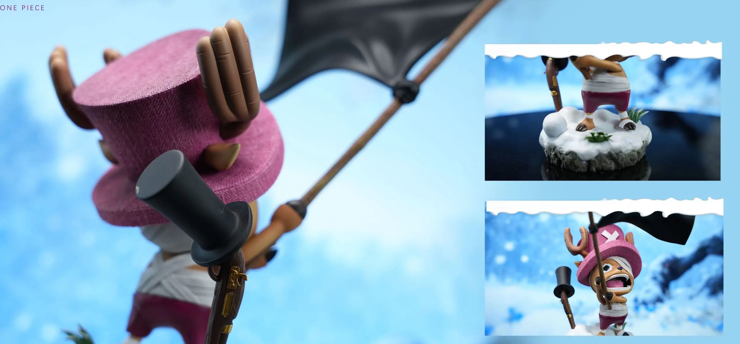 Dream Lab Studio - Famous Scene Series 07X08 Flag-Raising Chopper X Mushroom Chopper One Piece  Statue 