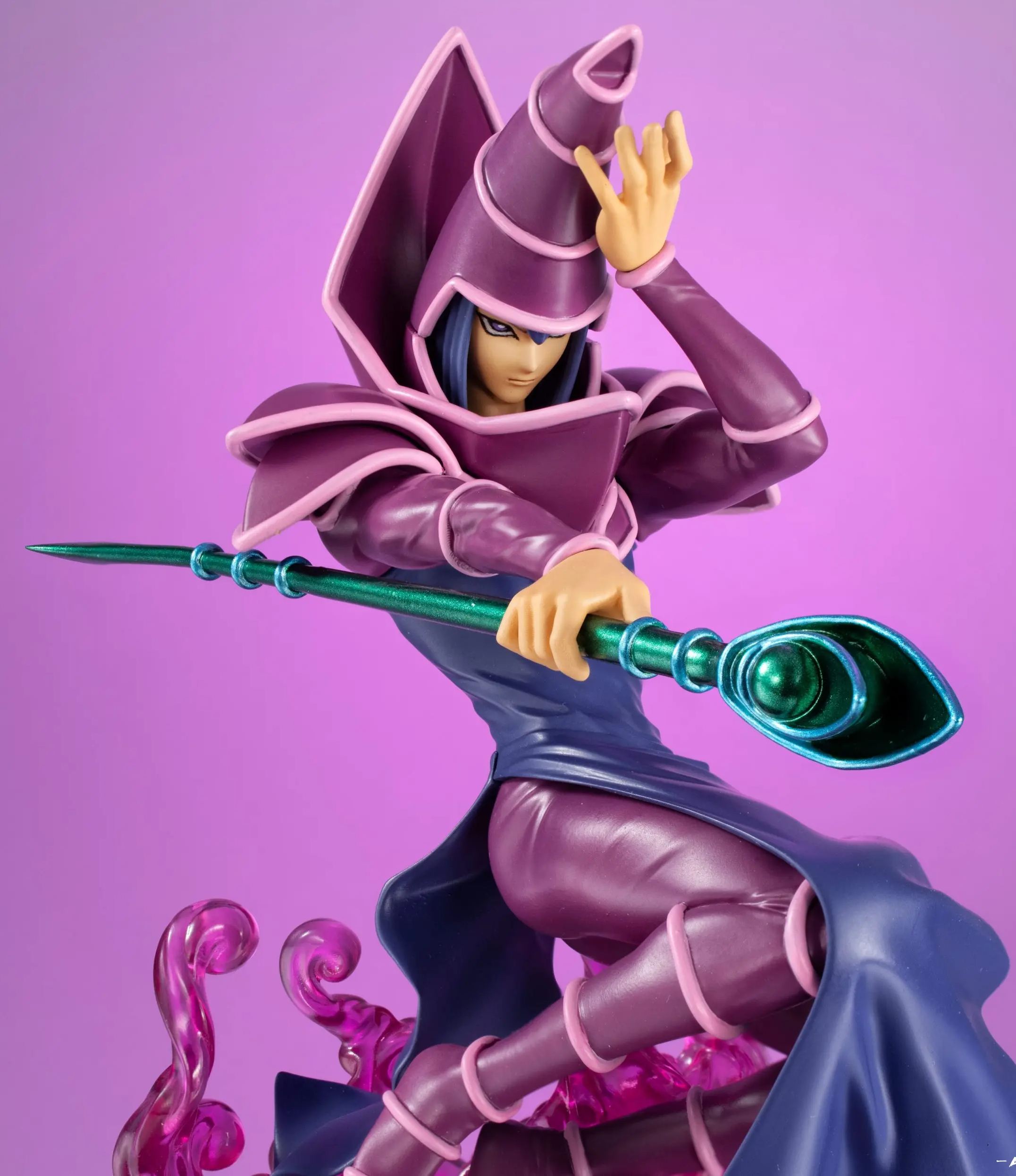 MegaHouse - MONSTERS CHRONICLE Yu-Gi-Oh! Duel Monsters Dark Magician X Silent Magician Complete Figure (Licensed)Statue 