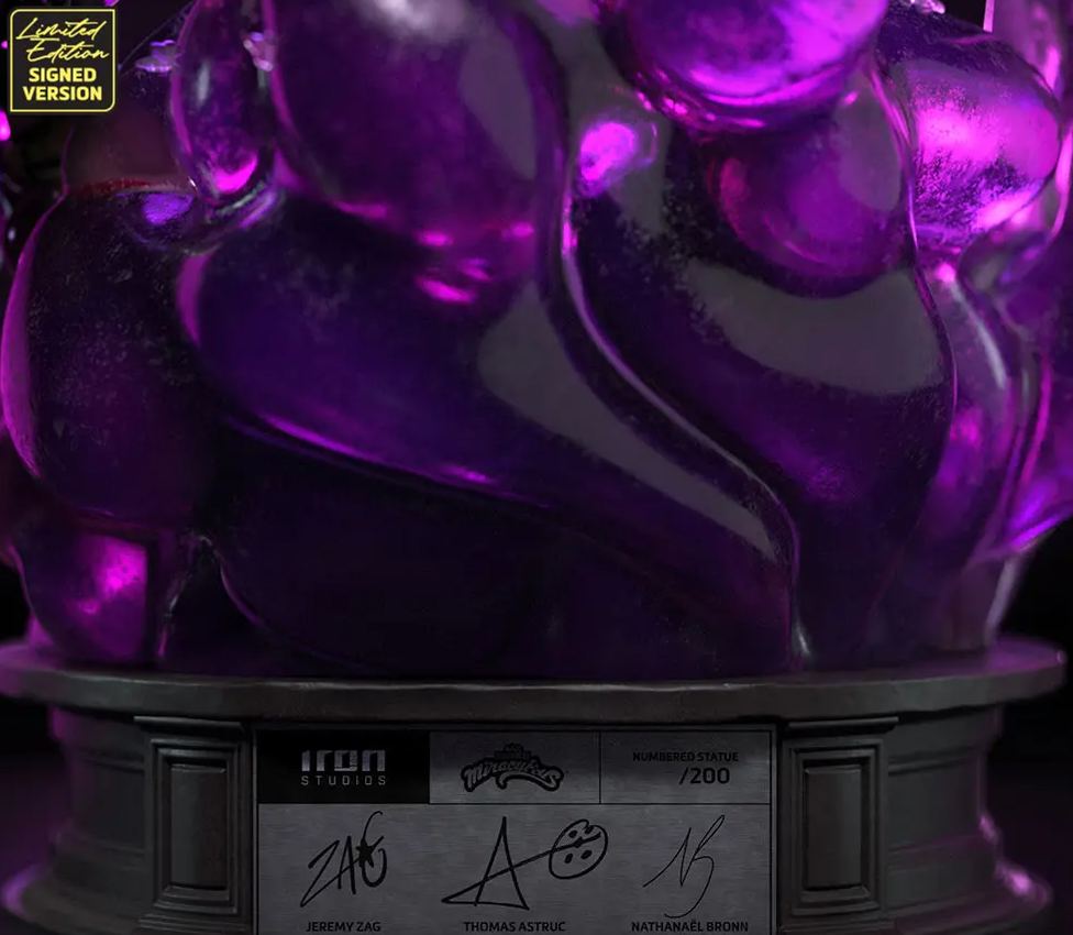 Iron Studio - Lady Bug and Cat Noir Miraculous 10th Anniversary Signed Edition - Deluxe Art Scale 1/10 Statue (Licensed)