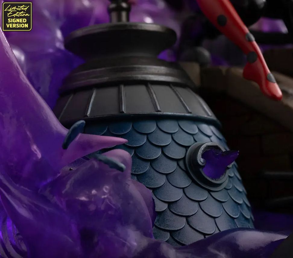 Iron Studio - Lady Bug and Cat Noir Miraculous 10th Anniversary Signed Edition - Deluxe Art Scale 1/10 Statue (Licensed)