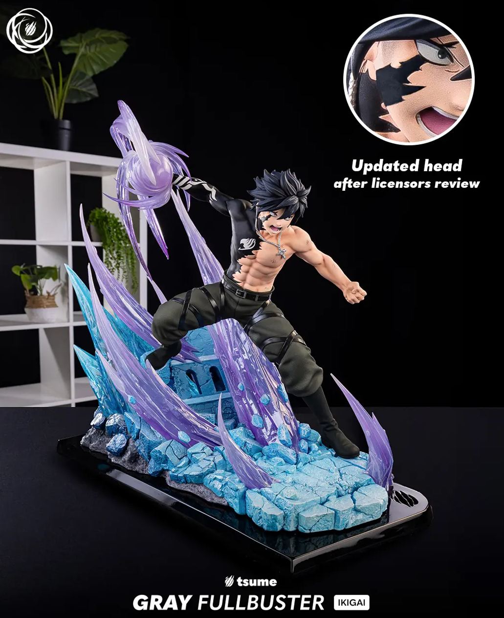 Tsume Studio - Fairy Tail - Gray Fullbuster Ikigai 1/6 Statue (Licensed)