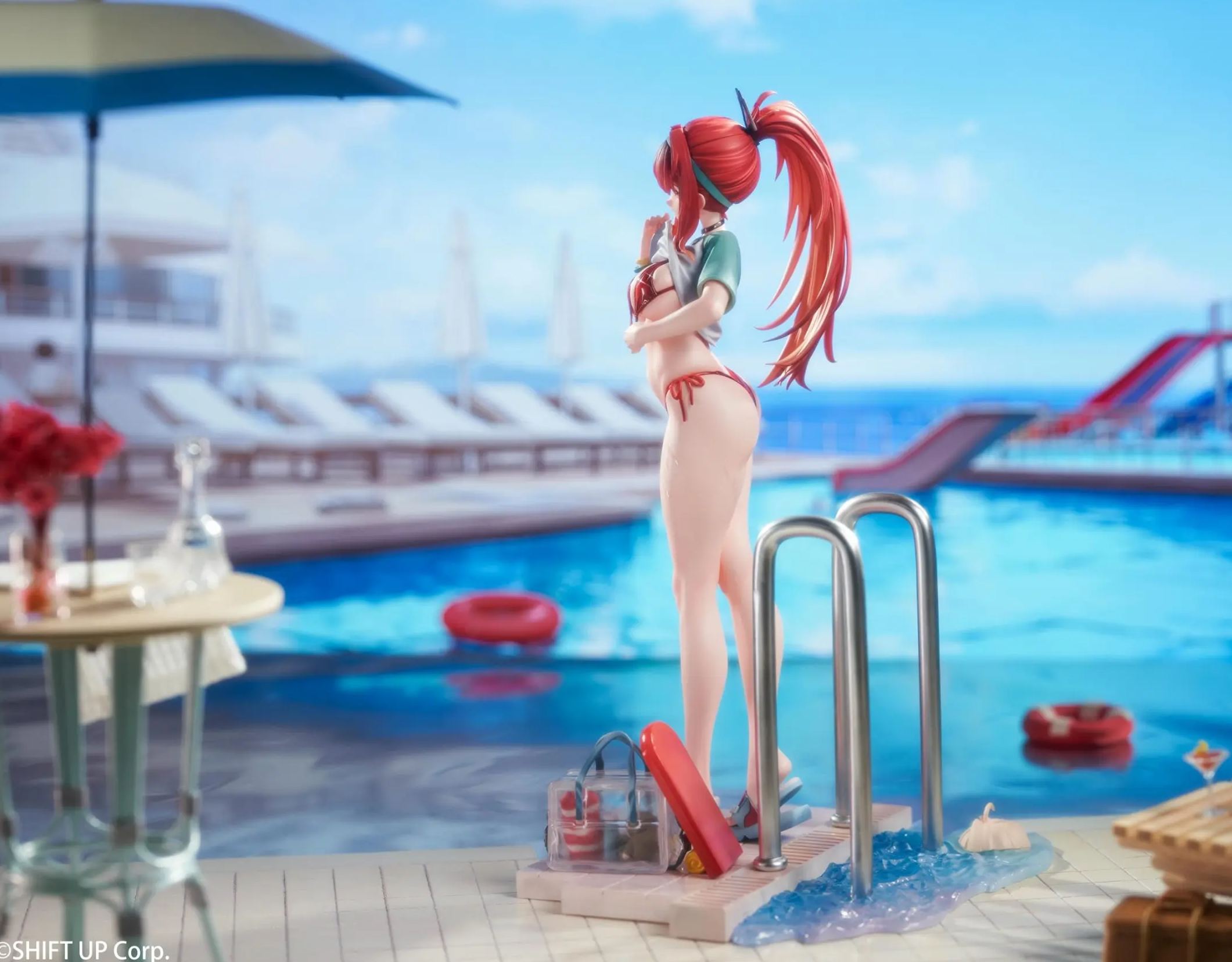 Hobby Sakura - Goddess of Victory: Nikke Rapi: Red Hood Scarlet Charm 1/7 Scale Figure (Licensed)Statue