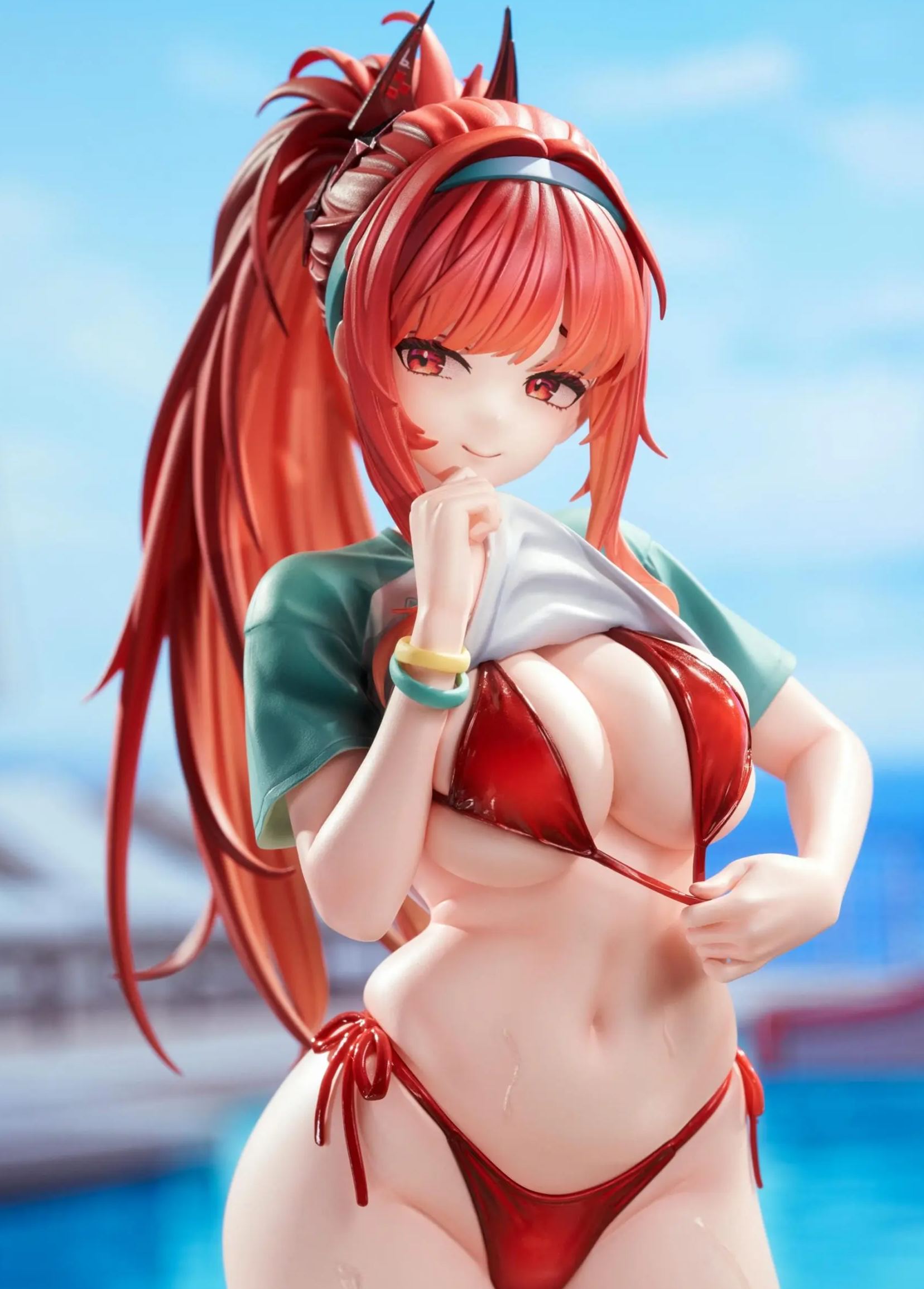 Hobby Sakura - Goddess of Victory: Nikke Rapi: Red Hood Scarlet Charm 1/7 Scale Figure (Licensed)Statue