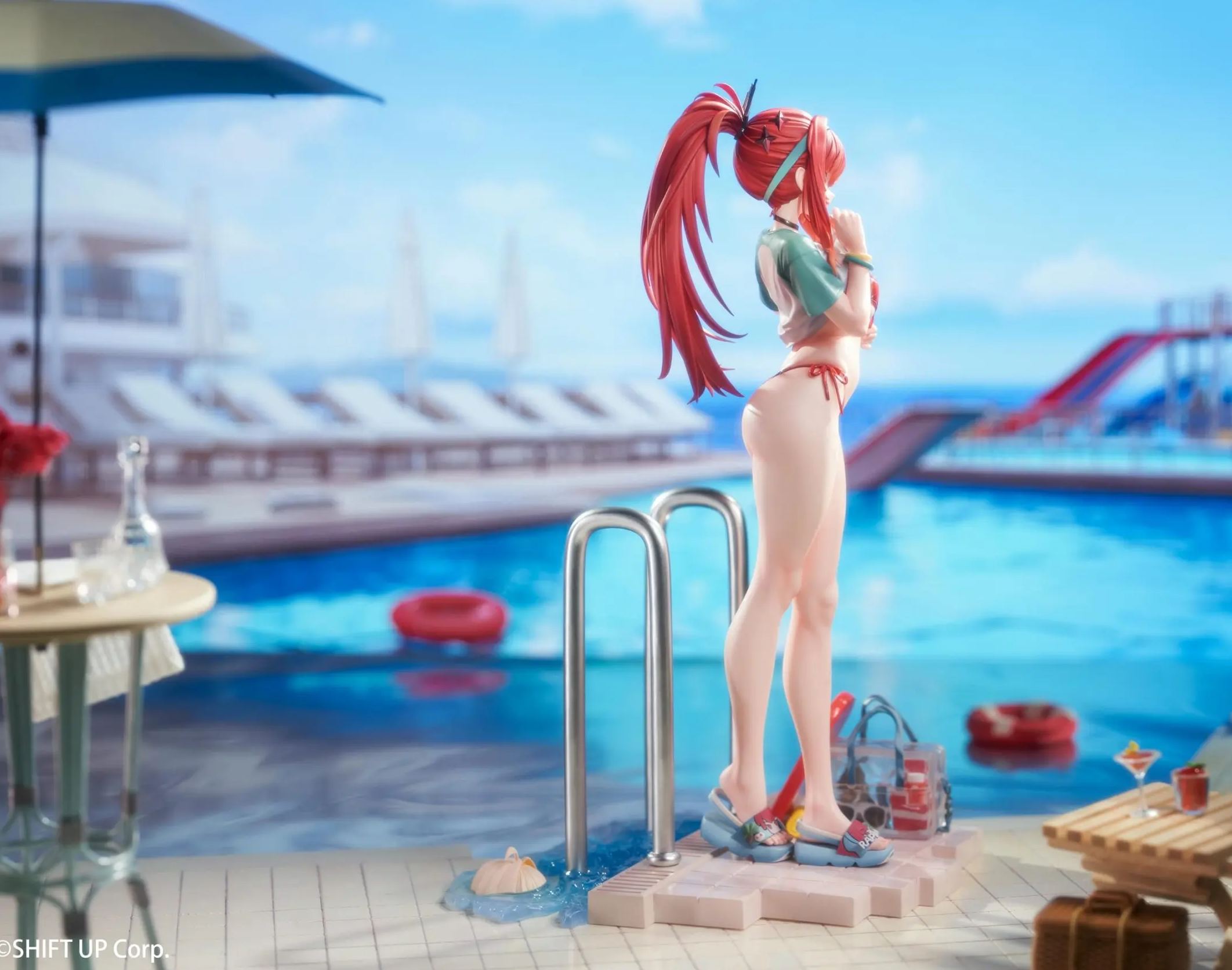 Hobby Sakura - Goddess of Victory: Nikke Rapi: Red Hood Scarlet Charm 1/7 Scale Figure (Licensed)Statue