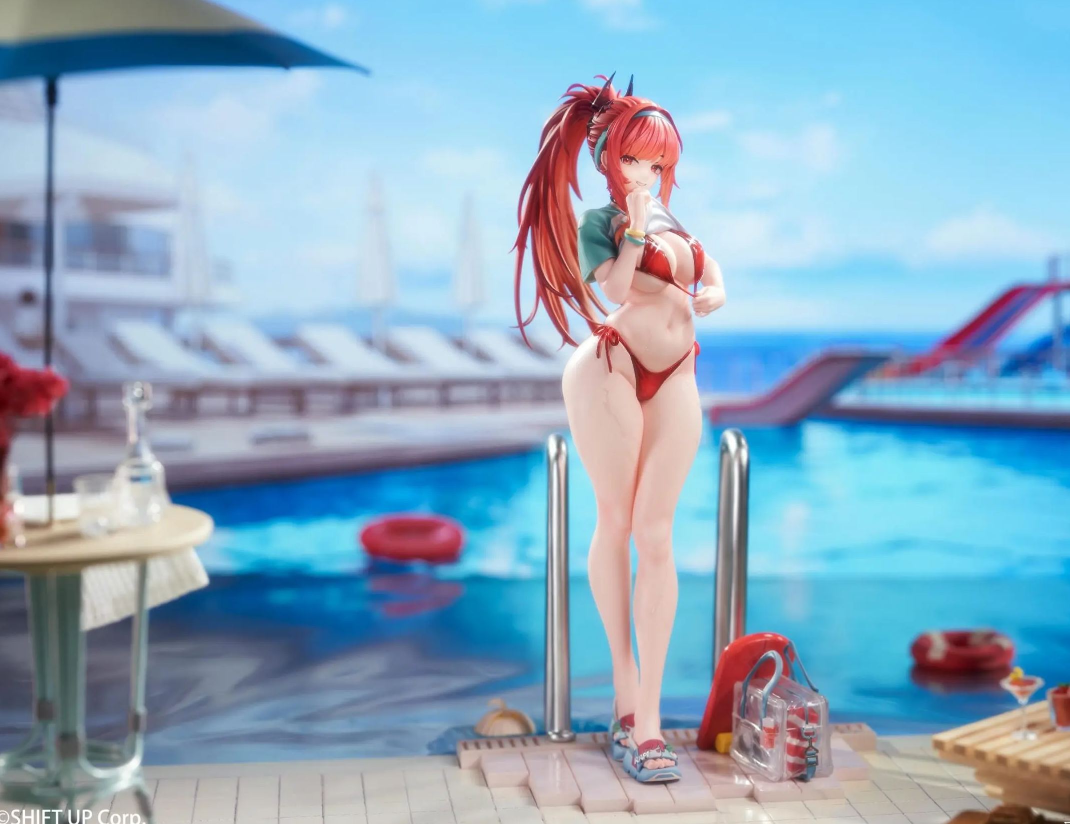 Hobby Sakura - Goddess of Victory: Nikke Rapi: Red Hood Scarlet Charm 1/7 Scale Figure (Licensed)Statue