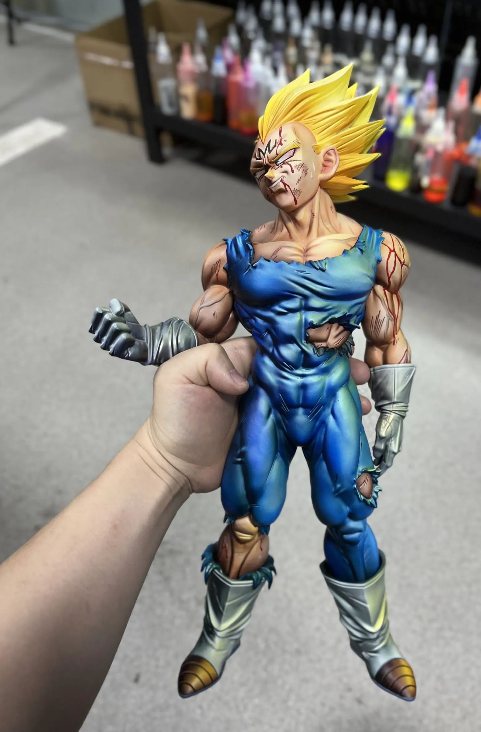 A YU Studio - Majin Vegeta Dragon Ball Statue 