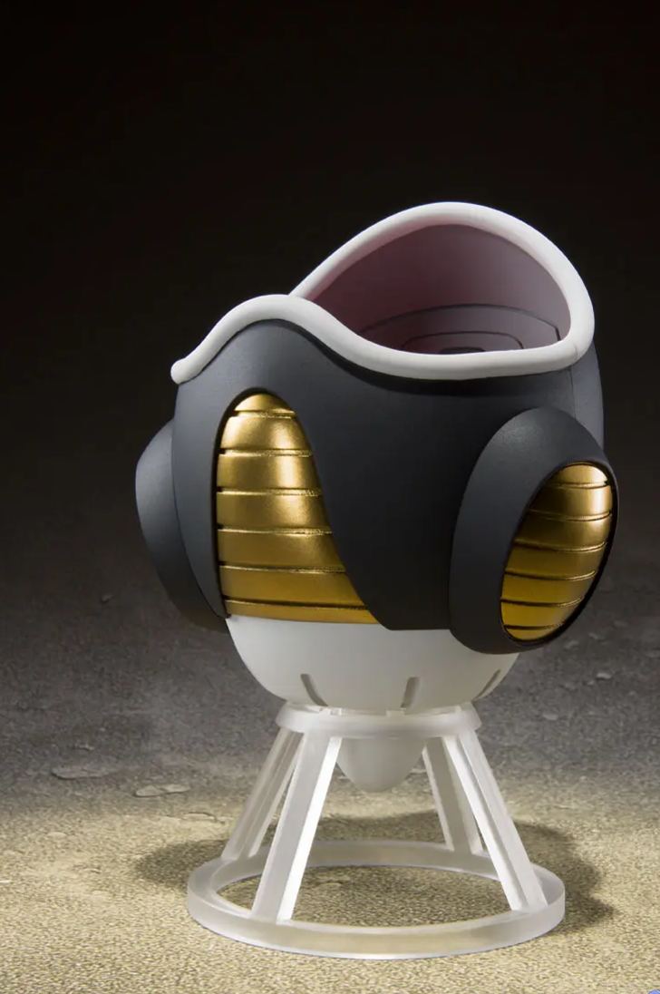 BANDAI SPIRITS - S.H.Figuarts Frieza First Form & Frieza Pod "Dragon Ball Z" (Licensed)Statue
