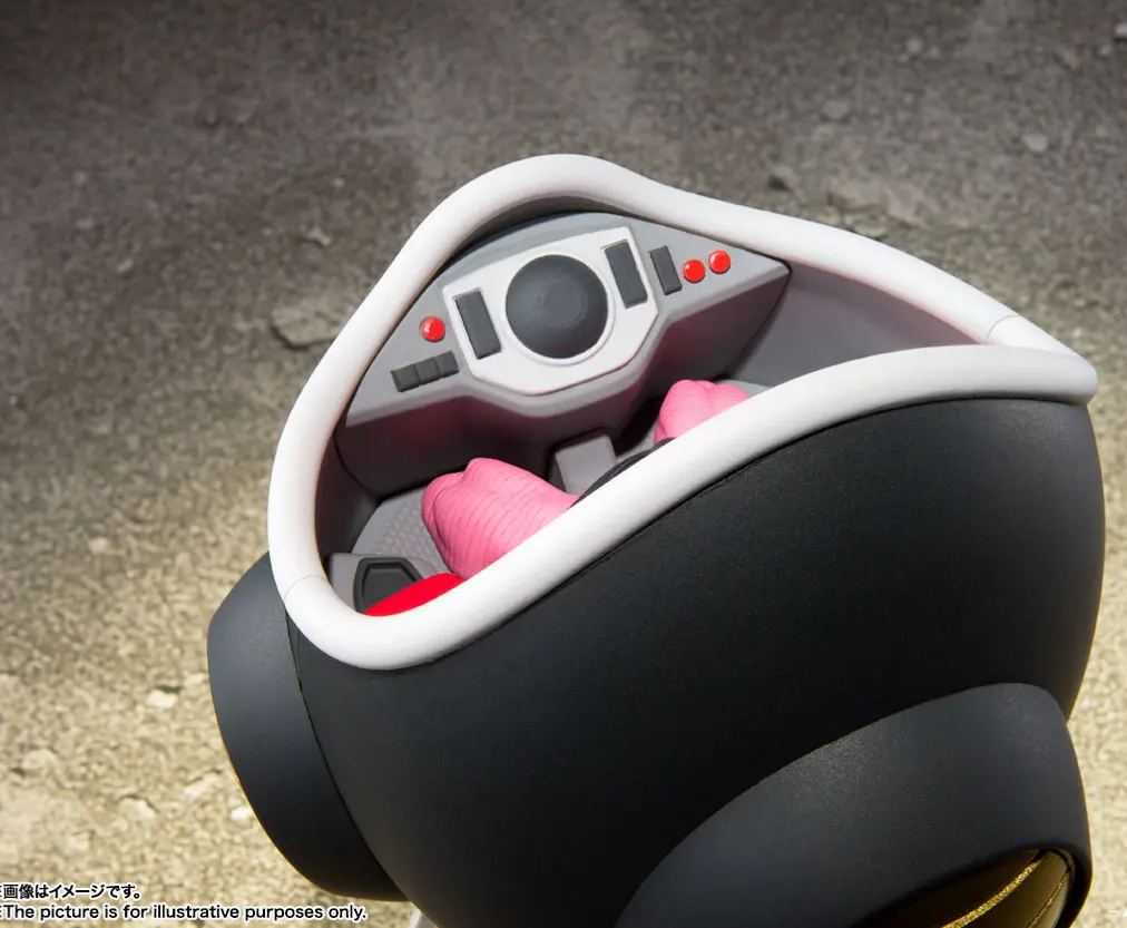 BANDAI SPIRITS - S.H.Figuarts Frieza First Form & Frieza Pod "Dragon Ball Z" (Licensed)Statue