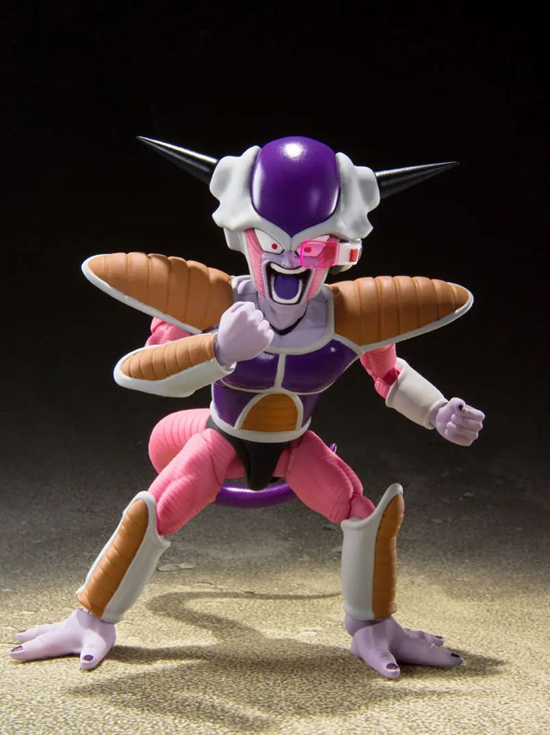 BANDAI SPIRITS - S.H.Figuarts Frieza First Form & Frieza Pod "Dragon Ball Z" (Licensed)Statue