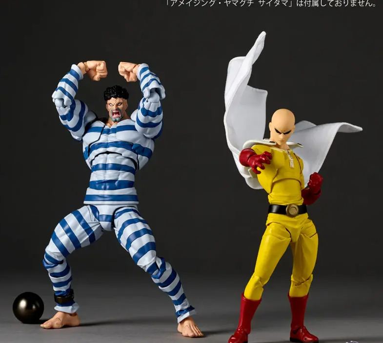 Kaiyodo - Revoltech Amazing Yamaguchi One-Punch Man Puri-Puri Prisoner (Licensed)Statue