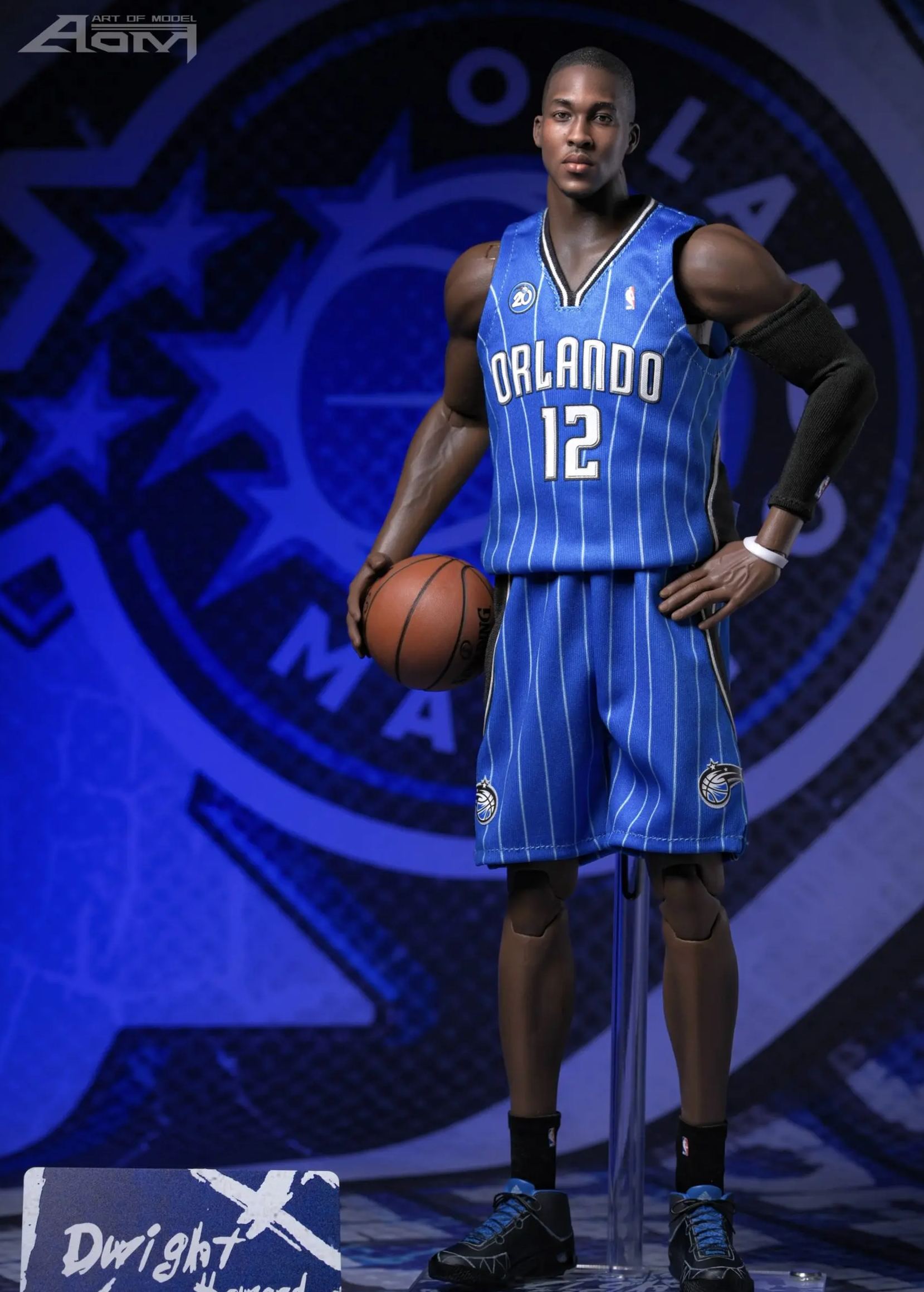 AOM TOYS Studio - NBA 1/6 Orlando Magic Dwight Howard Set Statue 