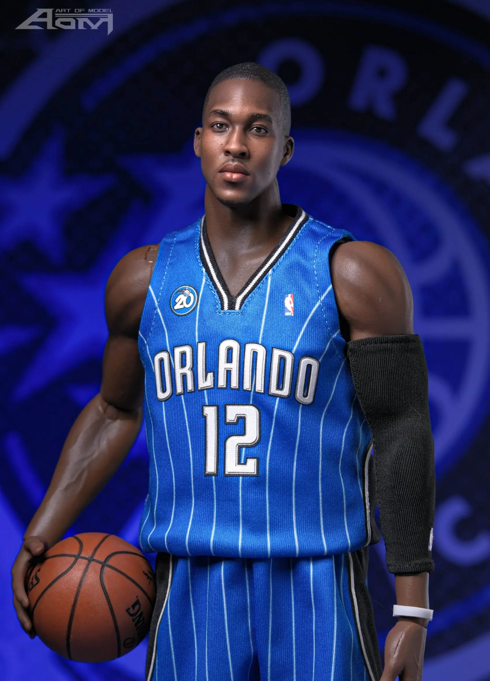 AOM TOYS Studio - NBA 1/6 Orlando Magic Dwight Howard Set Statue 