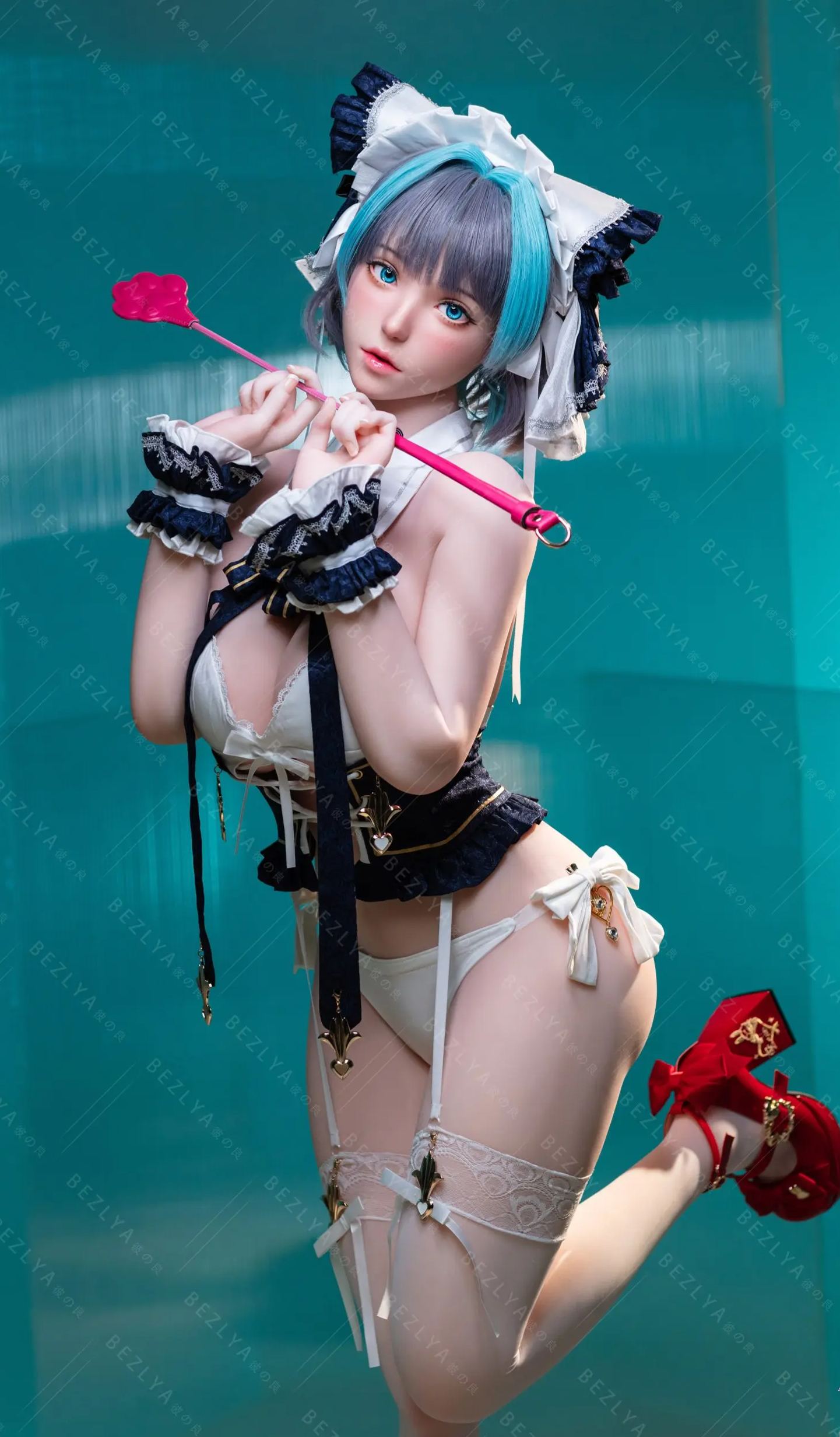 Bezlya - 1/1 Violet COS Cheshire No. 2 Makeup Azur Lane Statue 