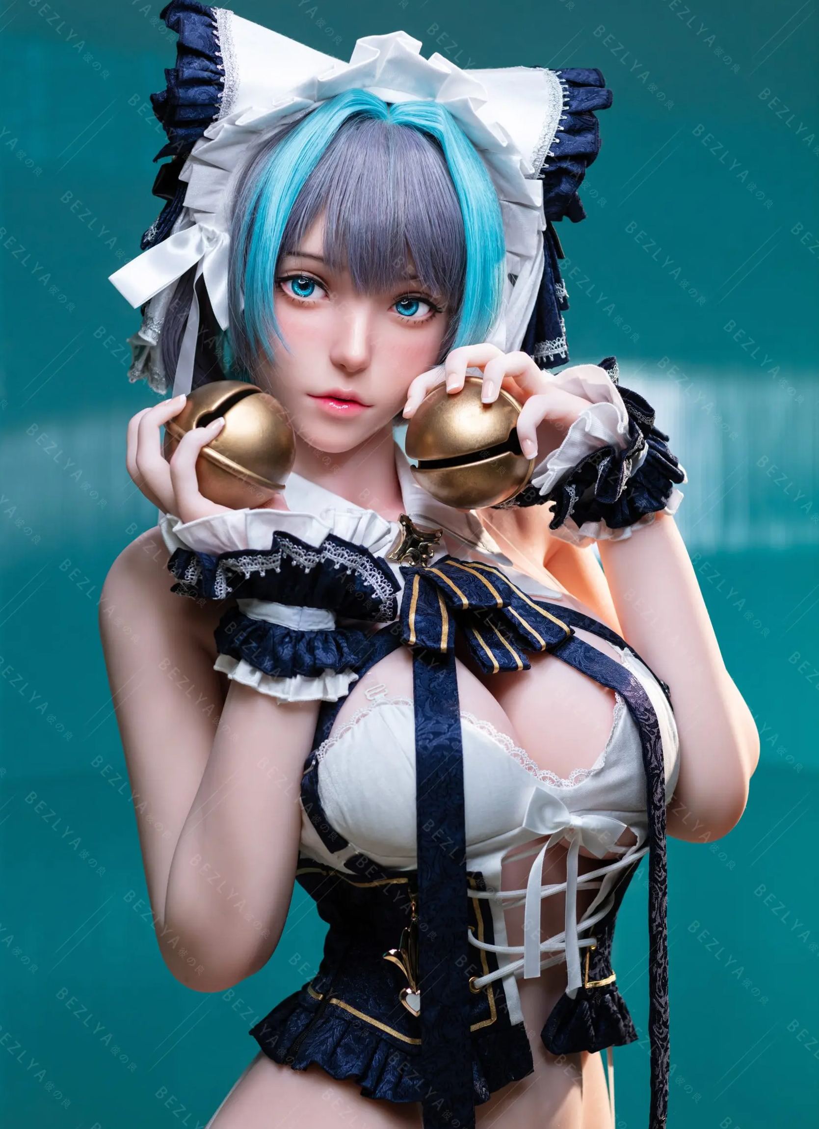 Bezlya - 1/1 Violet COS Cheshire No. 2 Makeup Azur Lane Statue 