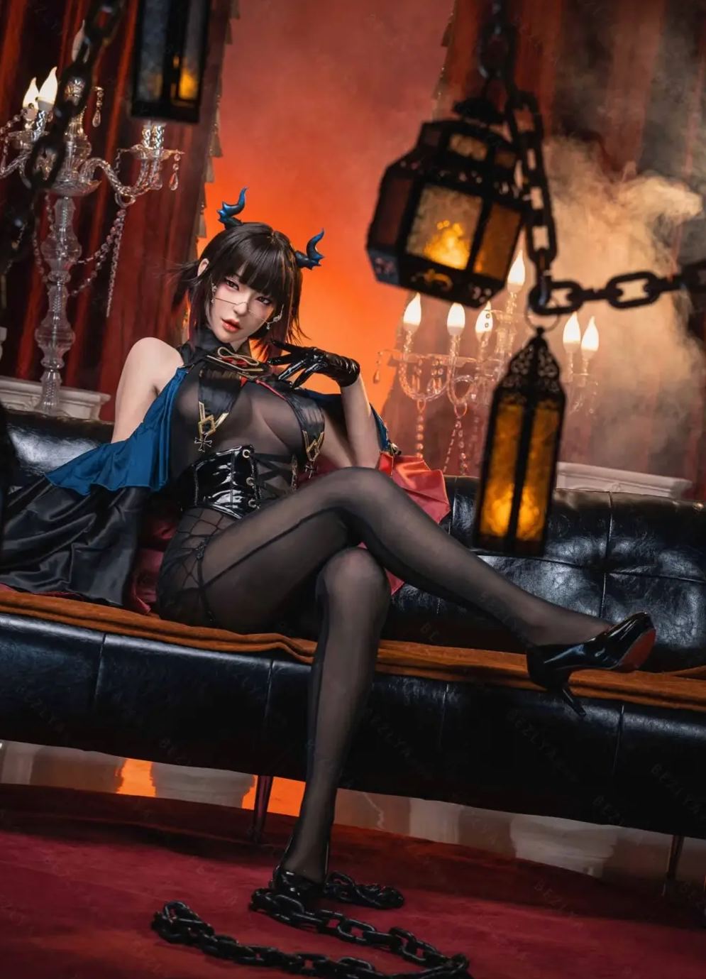 Bezlya - 2.2U Series - Milan - No.2 Makeup - Hardcore Negotiator 1/1 Silicone Doll (Licensed)Statue