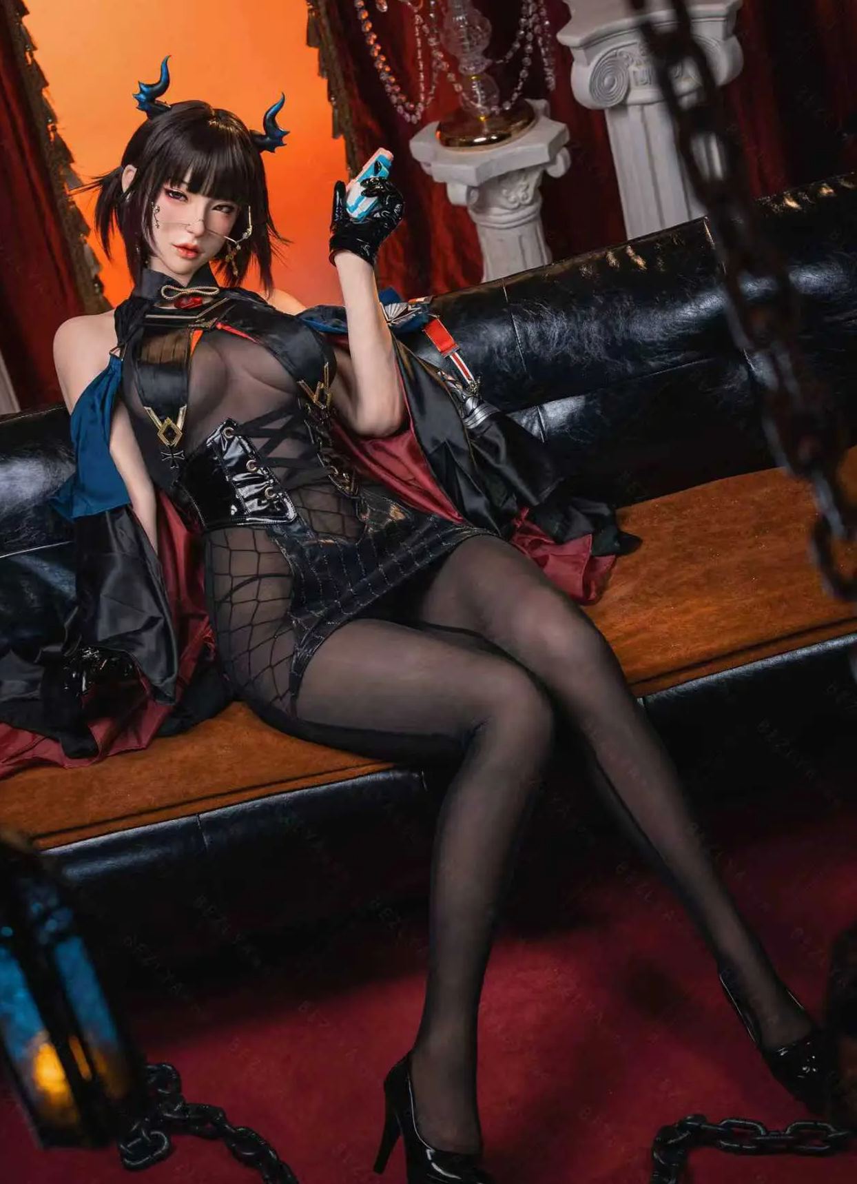 Bezlya - 2.2U Series - Milan - No.2 Makeup - Hardcore Negotiator 1/1 Silicone Doll (Licensed)Statue