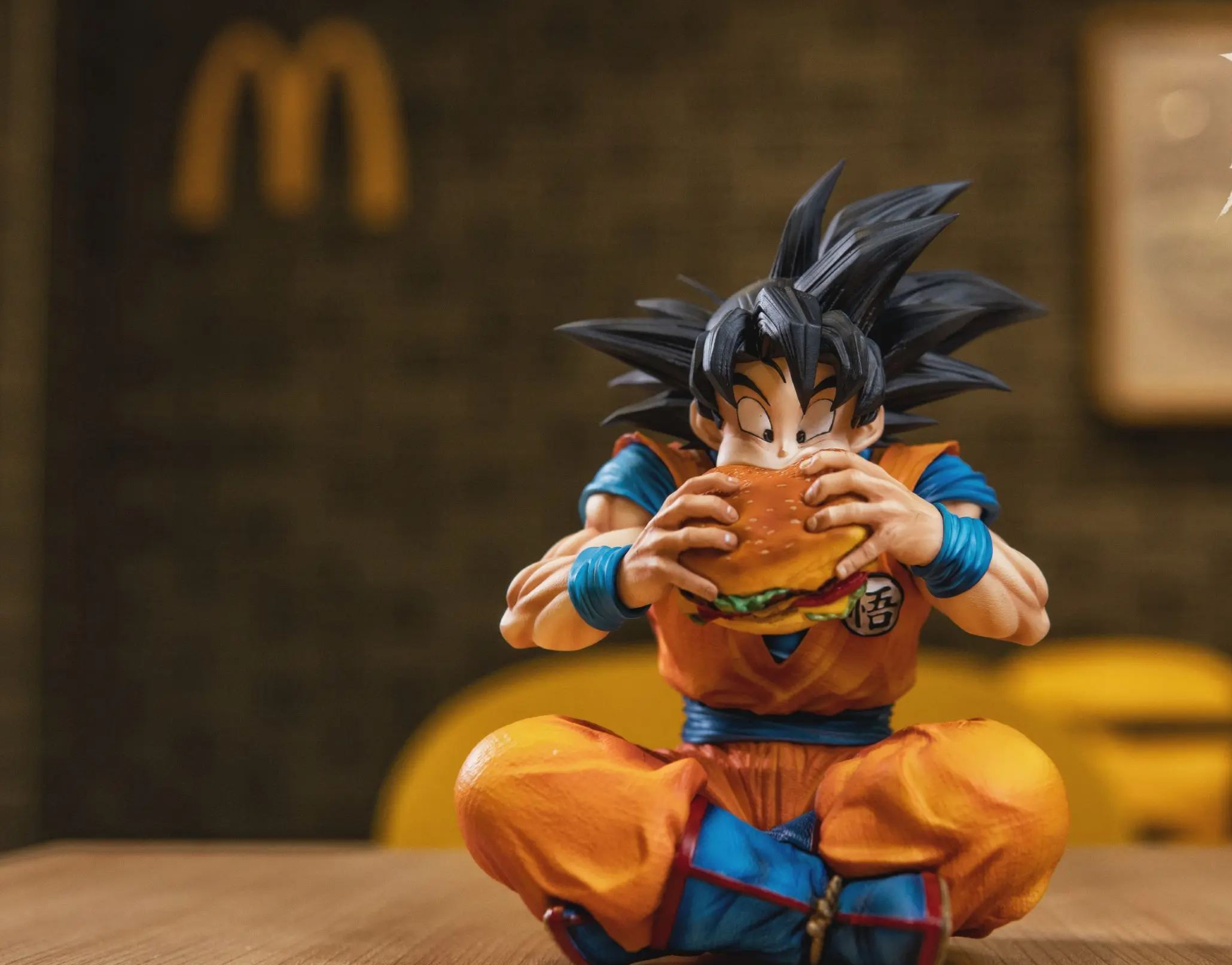 HS Studio - Hamburger Son Goku Dragon Ball Statue