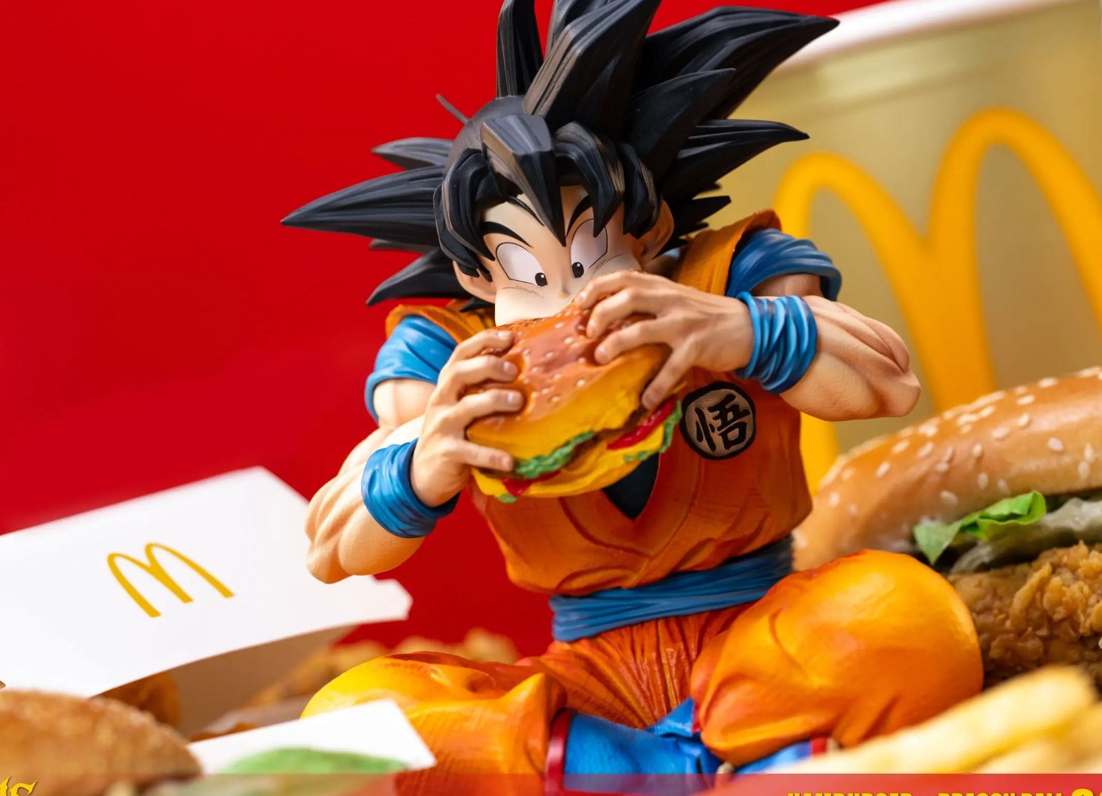 HS Studio - Hamburger Son Goku Dragon Ball Statue