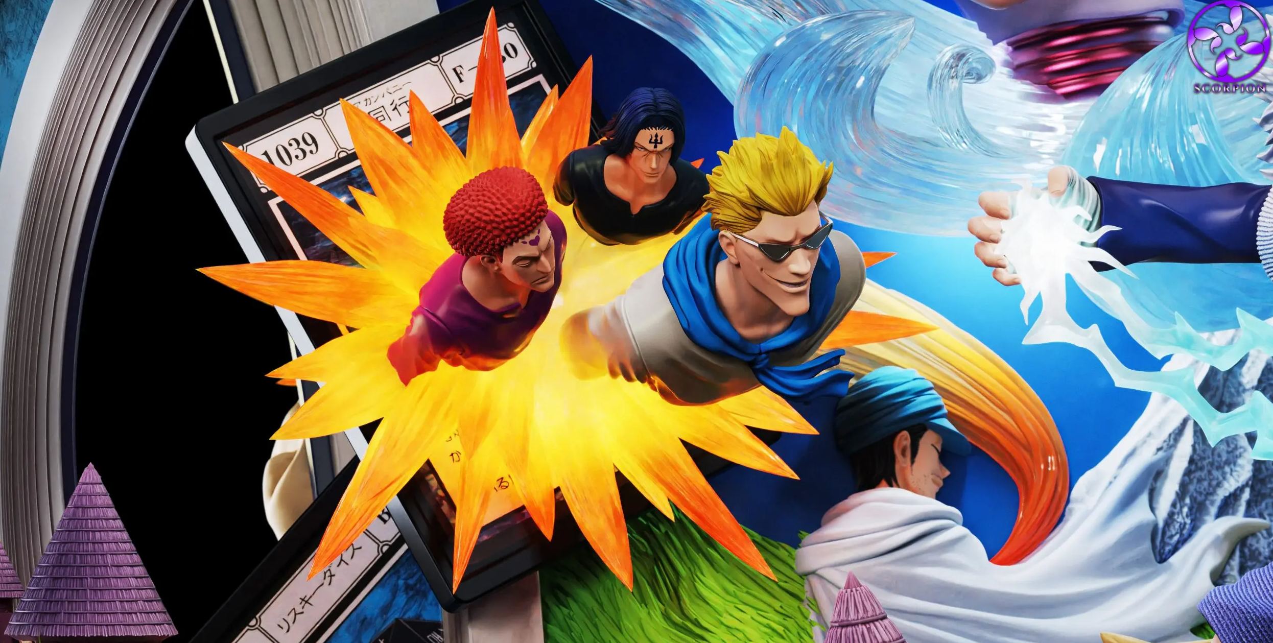 Scorpion Studio - Greed Island Arc Gon X Killua Hunter x Hunter 1/6 Statue