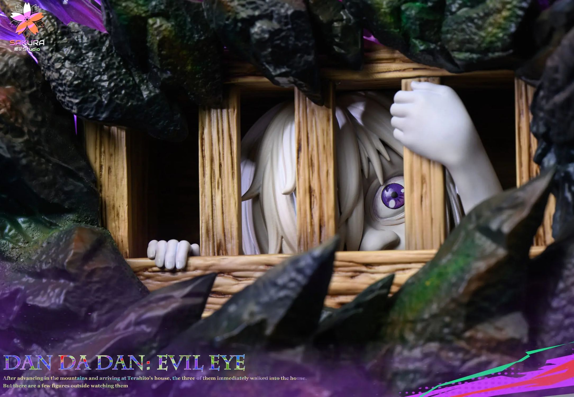 Sakura Studio - Jiji (Evil Vision) Main Characters Series Dandadan Statue