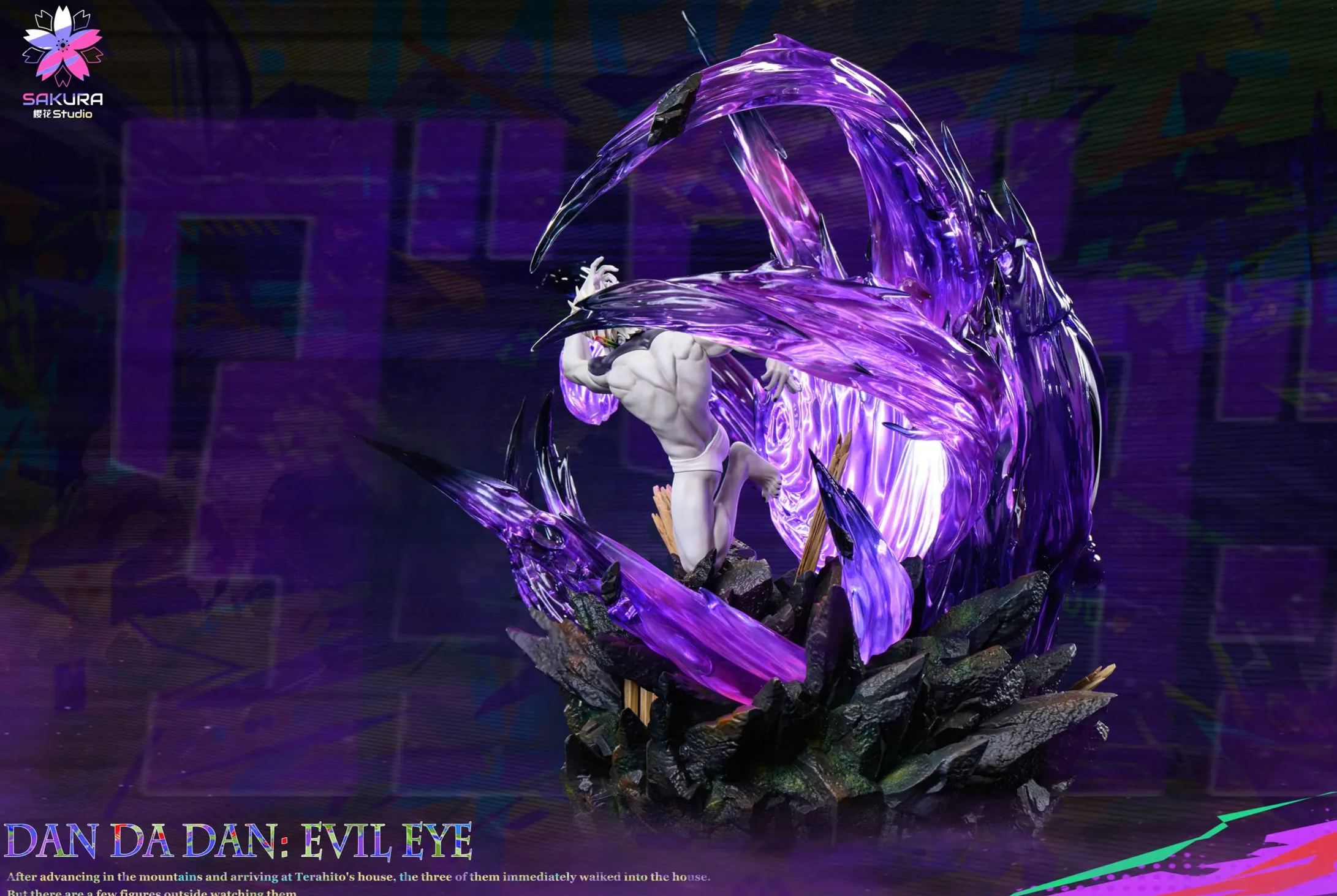 Sakura Studio - Jiji (Evil Vision) Main Characters Series Dandadan Statue