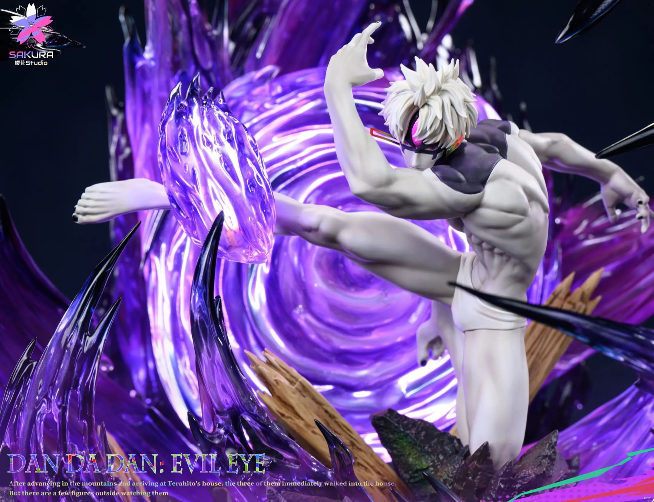 Sakura Studio - Jiji (Evil Vision) Main Characters Series Dandadan Statue