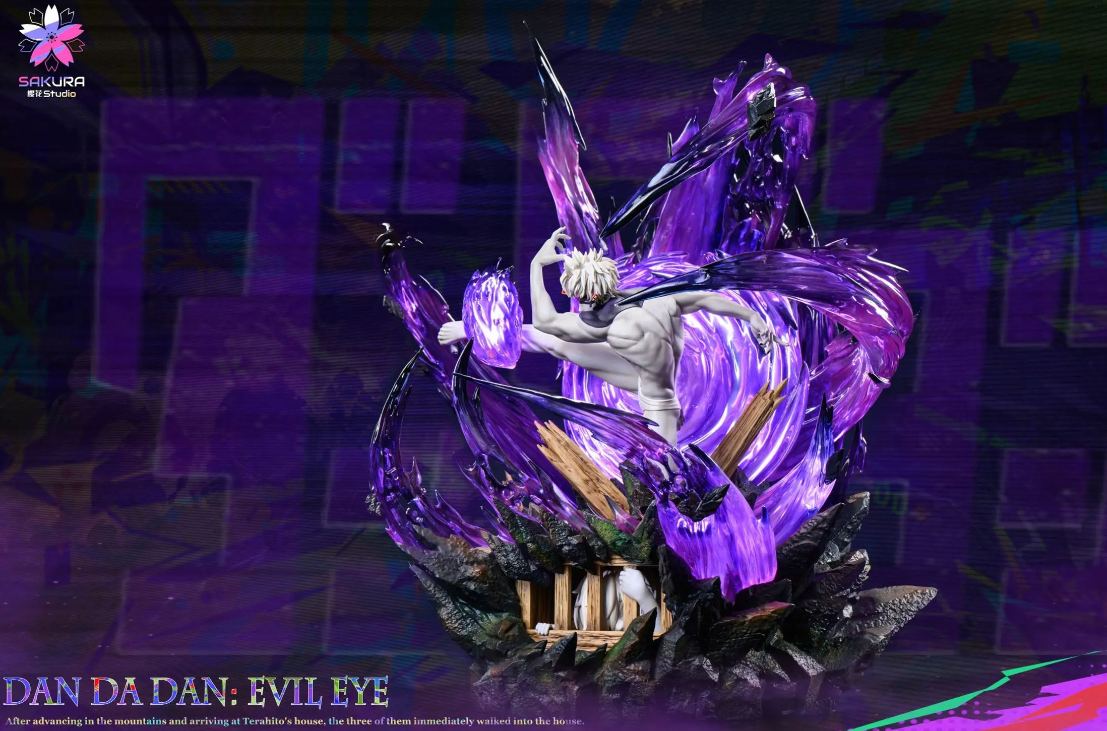 Sakura Studio - Jiji (Evil Vision) Main Characters Series Dandadan Statue