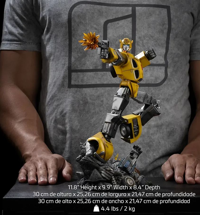 Iron Studio - Bumblebee Transformers - Art Scale HASBR132425-10 Statue Licensed